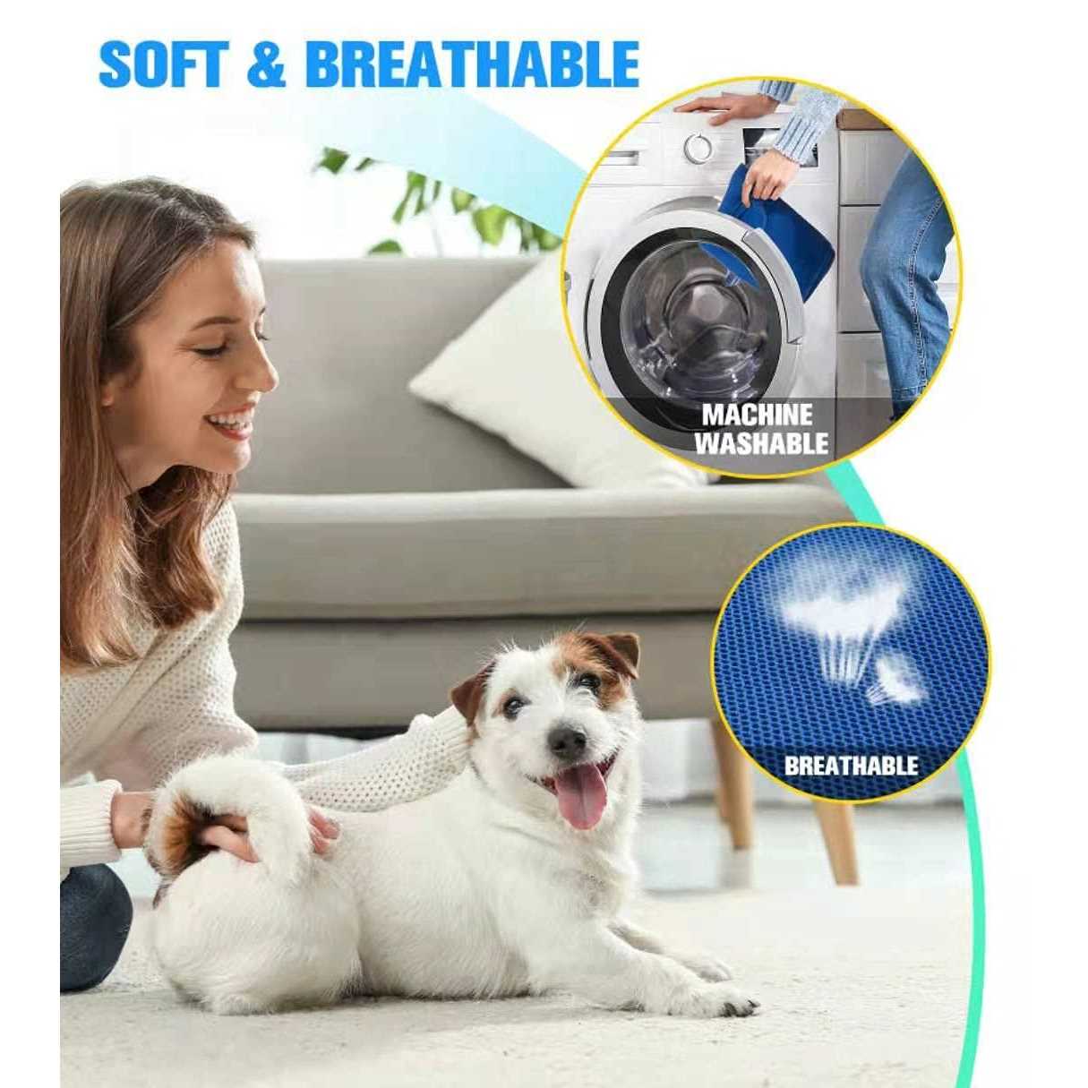 Alternative view of Kkiimatt 10 in 1 Pet Grooming Hammock Harness with Nail Clippers/Trimmer