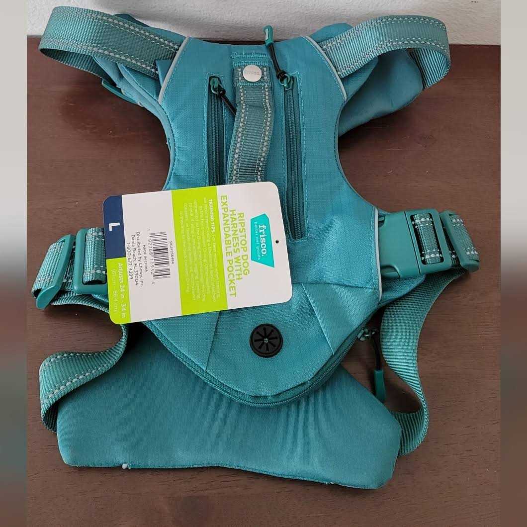 Alternative view of Frisco Dog Friso Ripstop Dog Harness with Expandable Pocket
