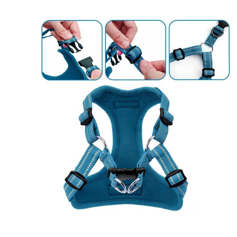 Alternative view of Voyager by Best Pet Supplies Adjustable Step In Dog Harness