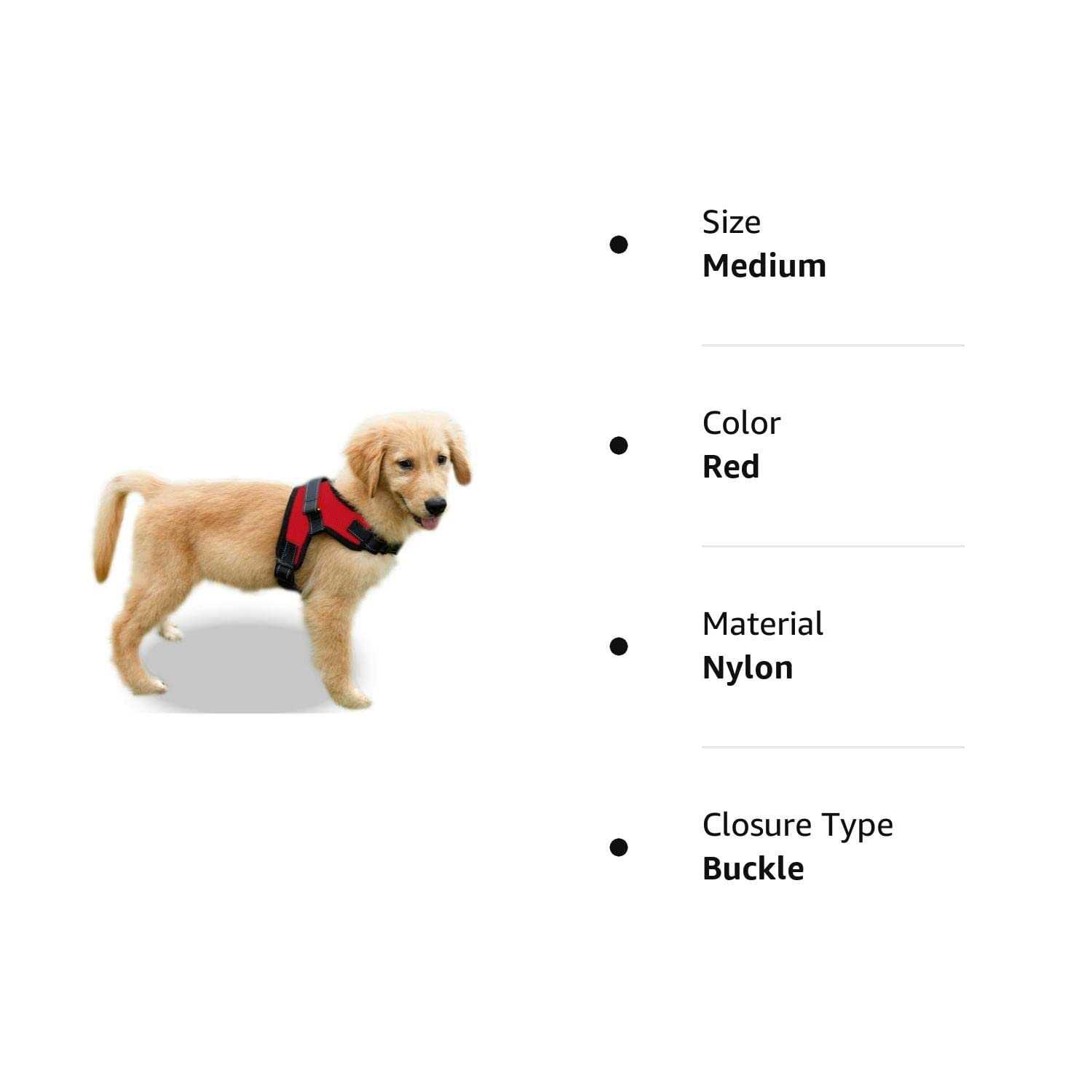 Alternative view of Copatchy No Pull Adjustable Reflective Dog Harness with Handle