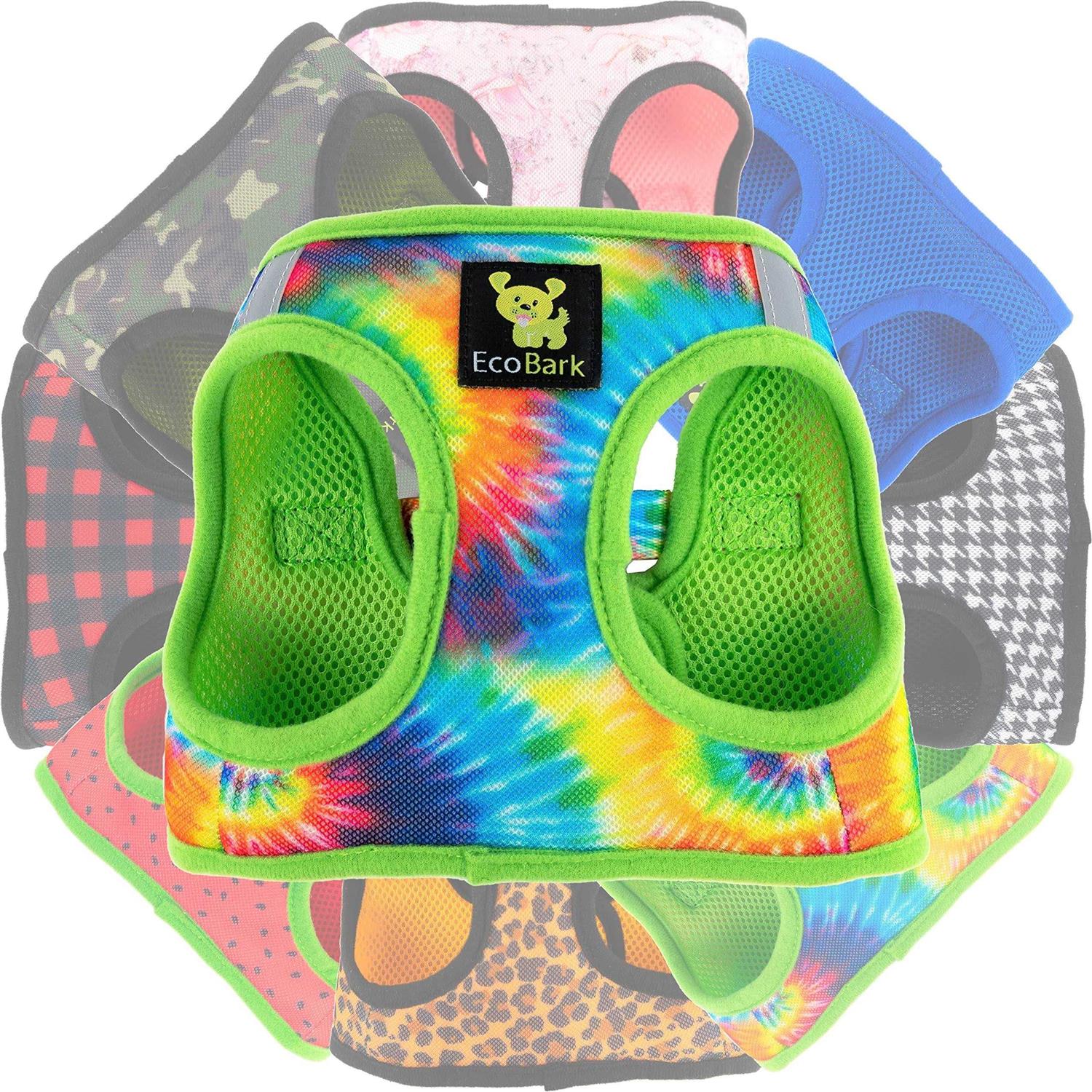 EcoBark Step in Dog Harness Soft Mesh Dog Harnesses and Small Dogs Eco-Friendly