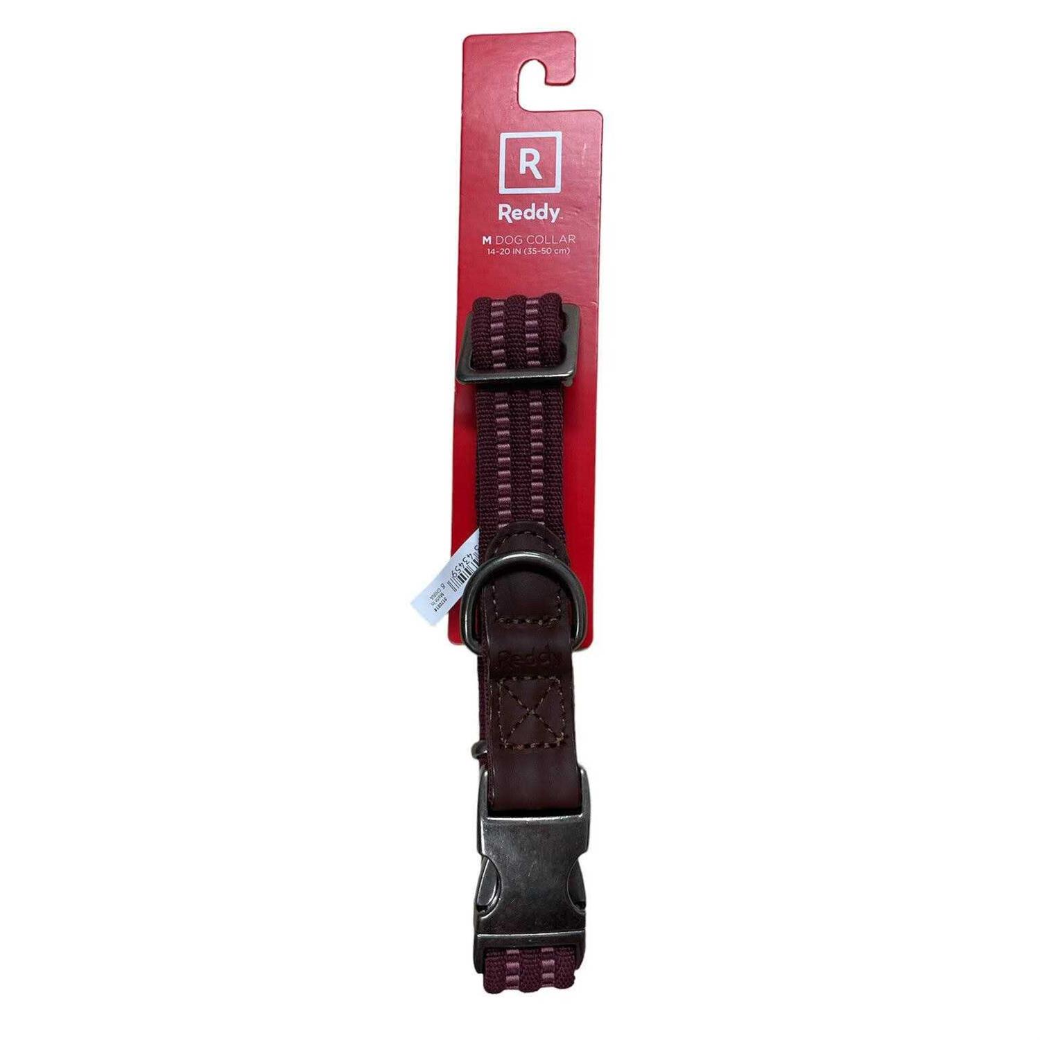 Alternative view of Reddy Webbed Dog Collar