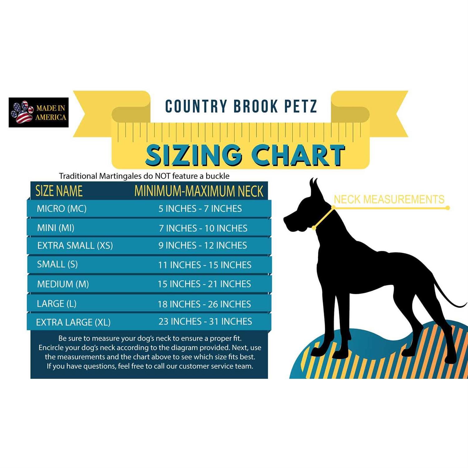 Alternative view of Country Brook Petz Martingale Nylon Dog Collar