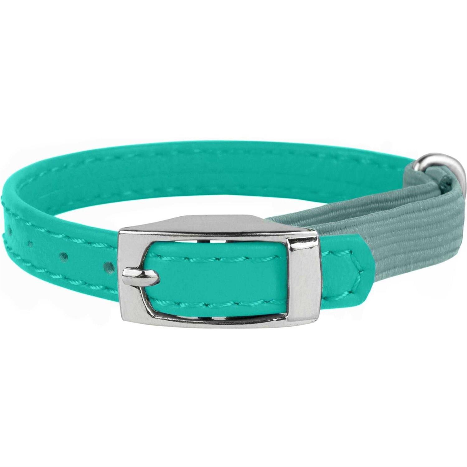 CollarDirect Leather Cat Collar with Bell Kitten Collar, Small and Big Cat Collar for Boy Cats