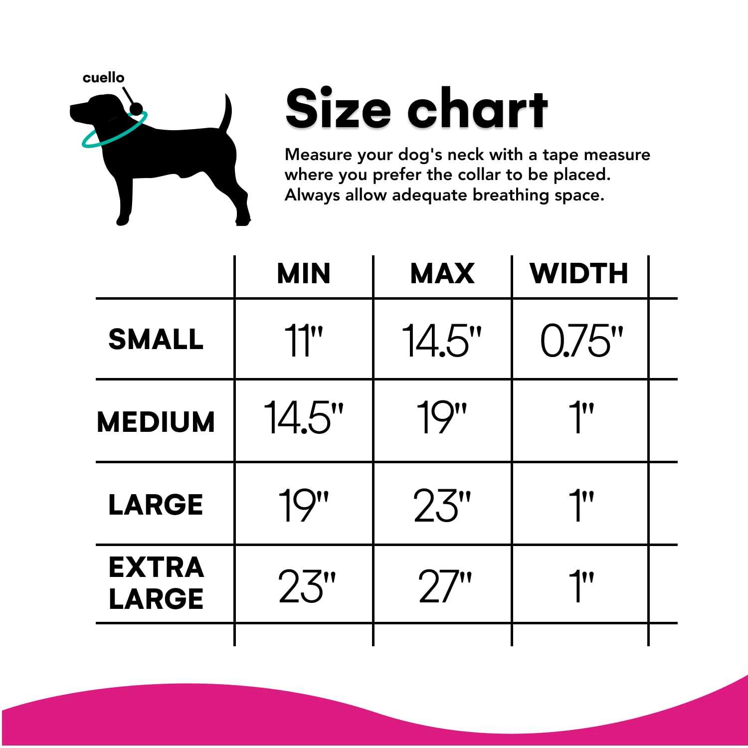Alternative view of Black Rhino The Comfort Collar Ultra Soft Neoprene Padded Dog Collar for All Breeds
