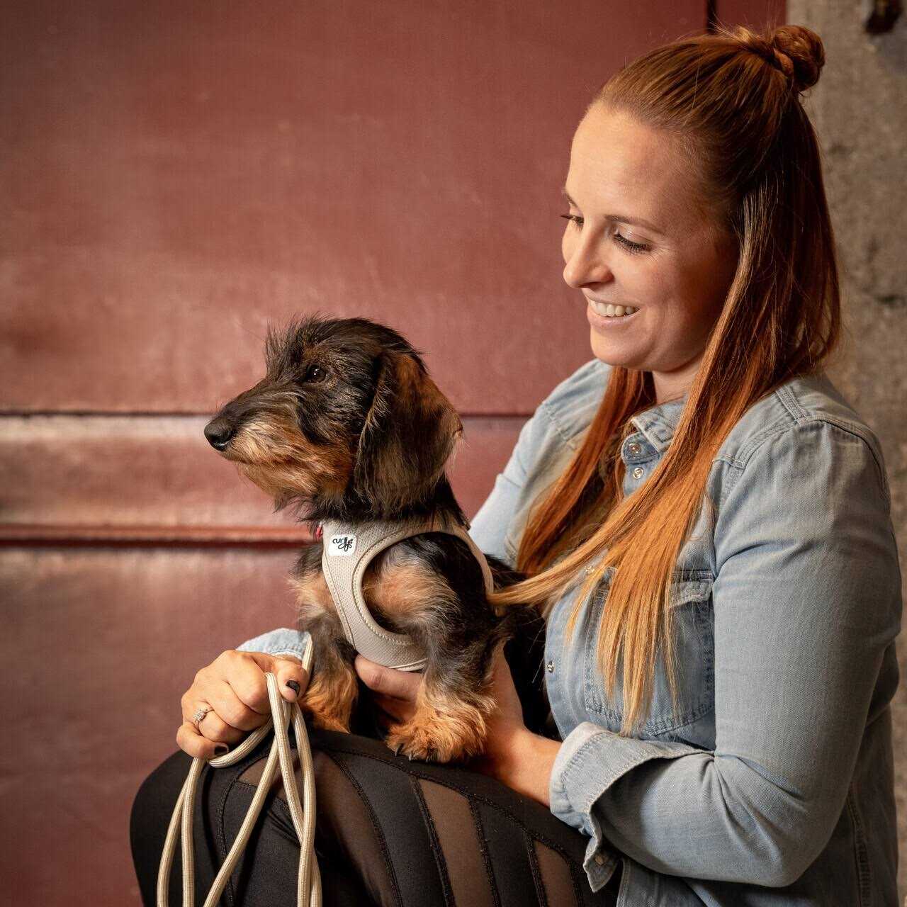Alternative view of Curli Vest Harness Air-Mesh