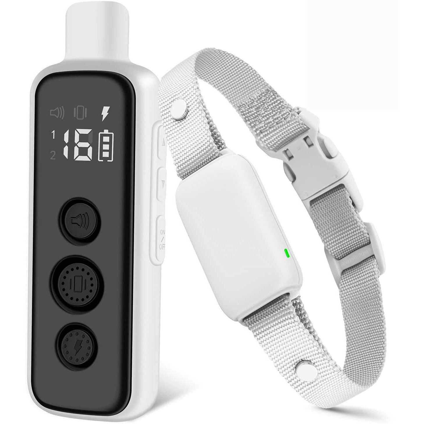 Bousnic Shock Collar for Dogs Waterproof Rechargeable Dog Electric Training Collar with Remote for Small Medium Large Dogs