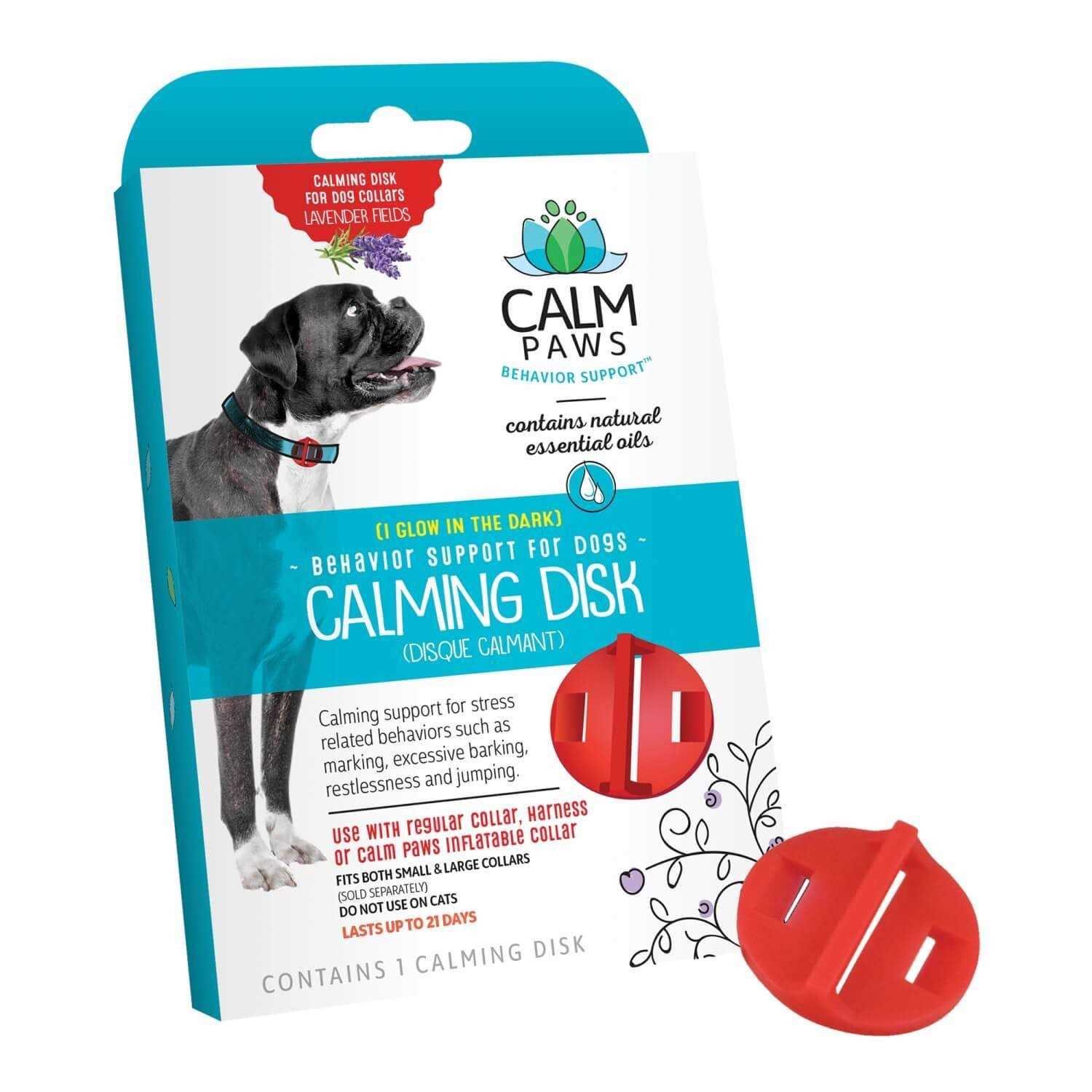 Alternative view of Calm Paws Calming Disk for Dog Collars