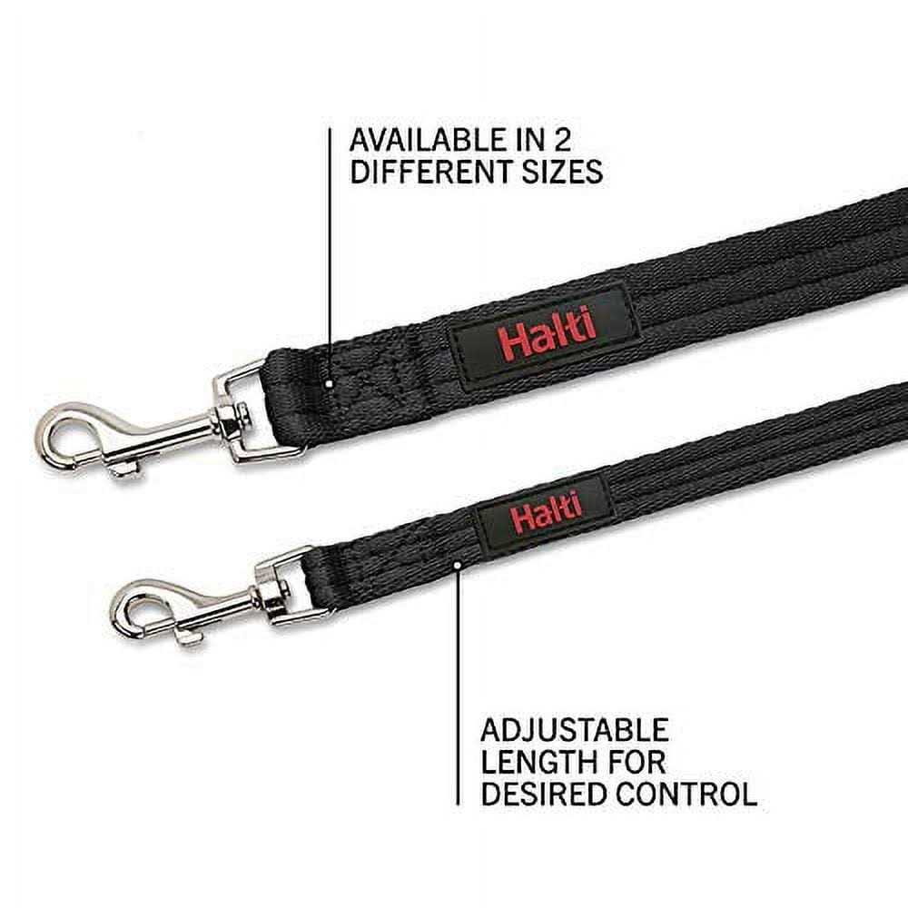 Alternative view of Halti Headcollar and Training Lead Combination Pack, Stop Dog Pulling on Walks with Halti, Includes Size Head Collar and Double Lead,Black
