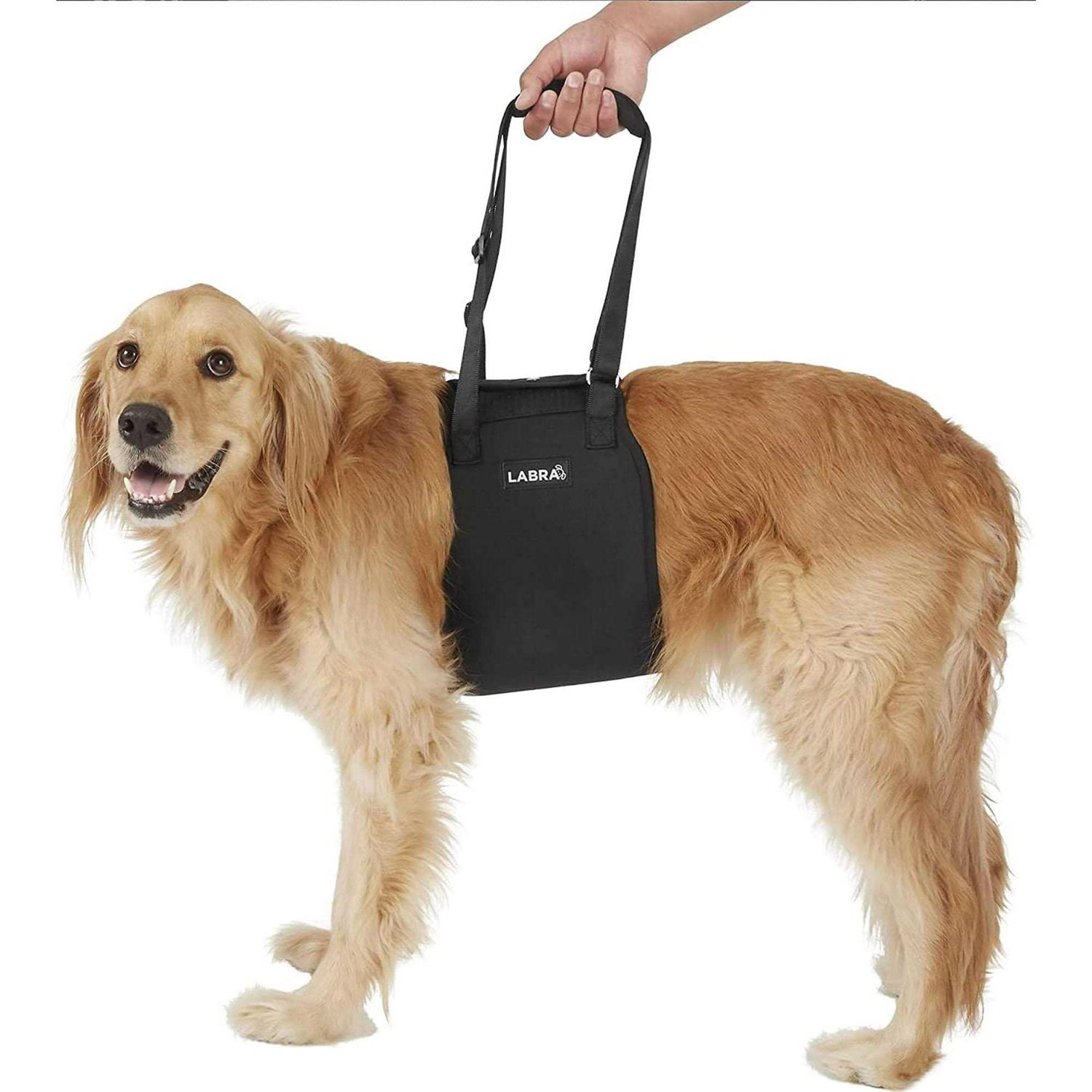 Alternative view of Labra Veterinarian Approved Dog Canine K9 Sling Lift Adjustable Straps Support Harness Helps with Loss of Stability Caused by Joint Injuries and