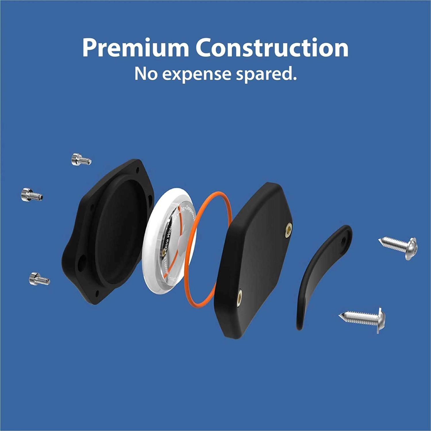 Alternative view of Elevation Lab TagVault Pet The Original AirTag Dog Collar Waterproof Mount