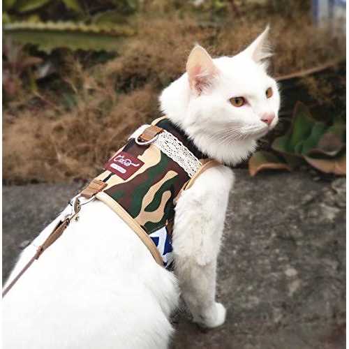 Alternative view of Yizhi Miaow Cat Harness and Leash for Walking Escape Proof