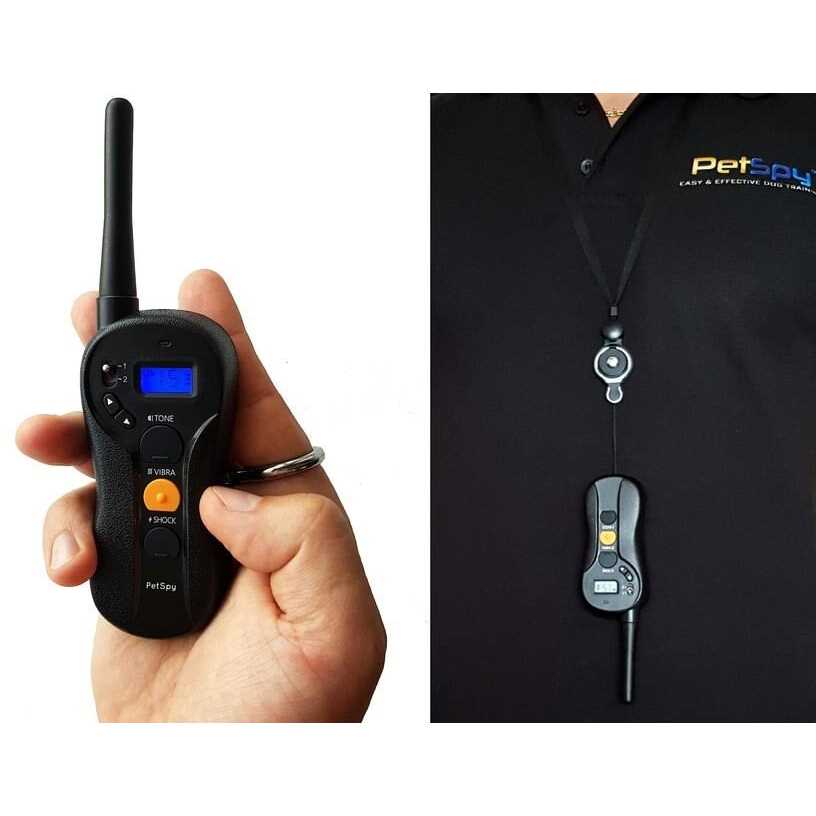 Alternative view of PetSpy P620B Dog Training Shock Collar for 2 Dogs with Vibration Electric Shock