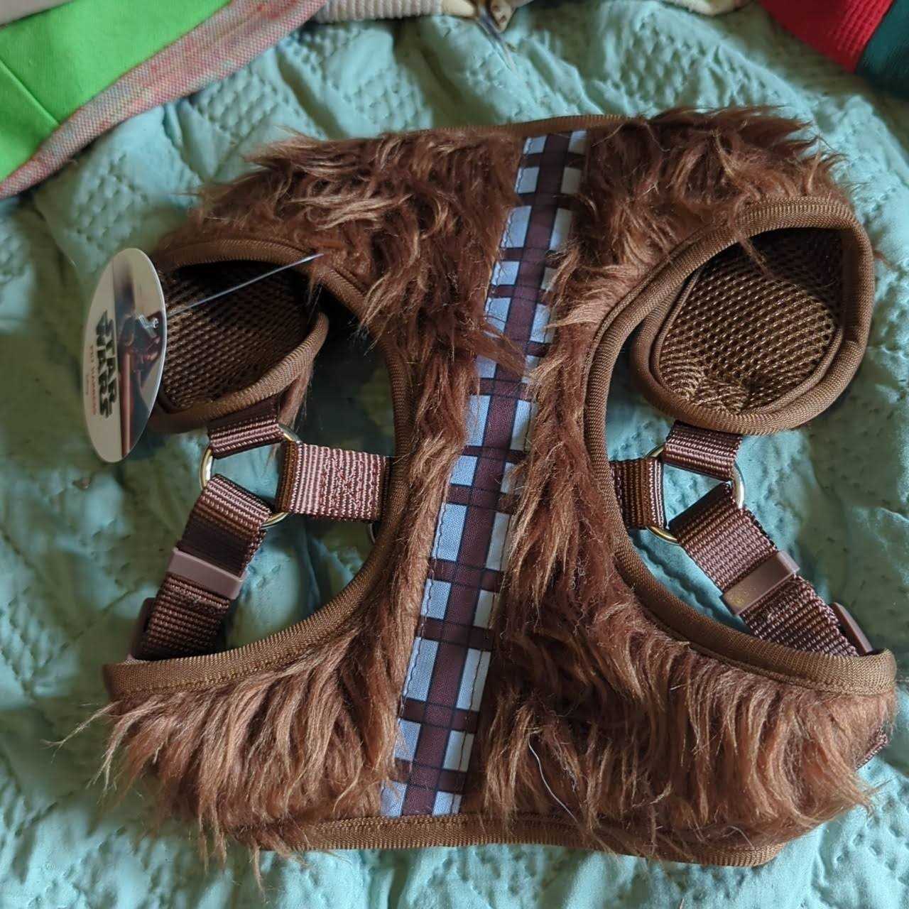 Alternative view of Star Wars Chewbacca Cosplay Dog Harness Dogs Brown