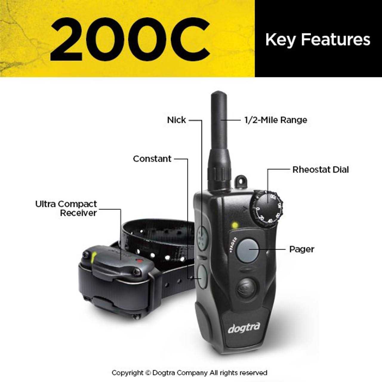 Alternative view of Dogtra Remote Training Collar 2-Dog 202C