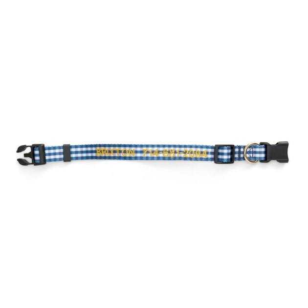 Alternative view of Boulevard Personalized Dog Collar