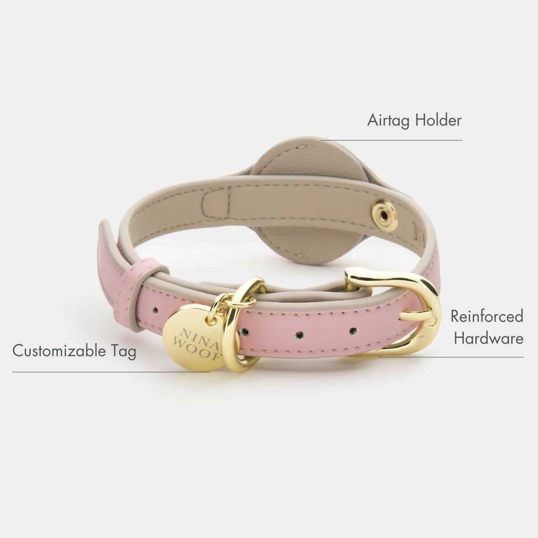 Alternative view of NINA WOOF Cupertino Dog Collar compatible with Airtag 2021