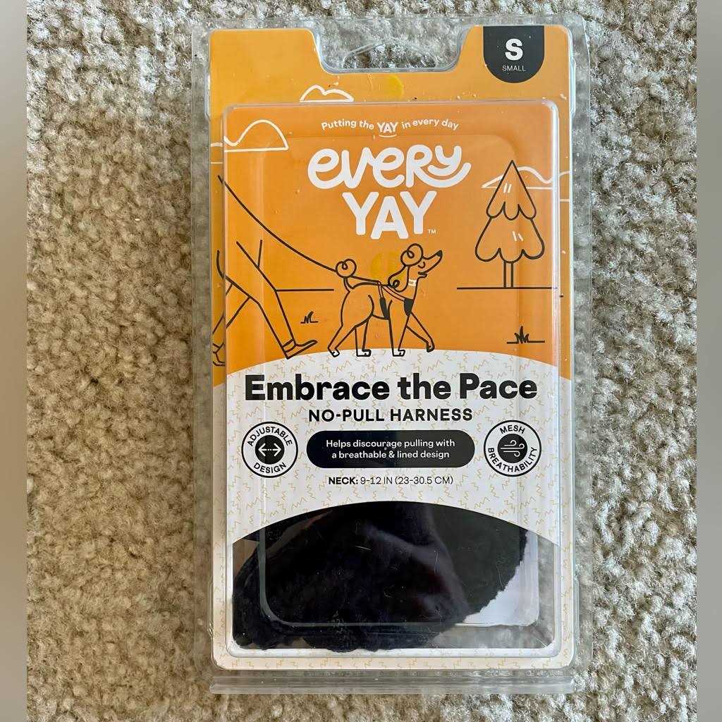 Alternative view of EveryYay Embrace The Pace Black No Pull Dog Harness
