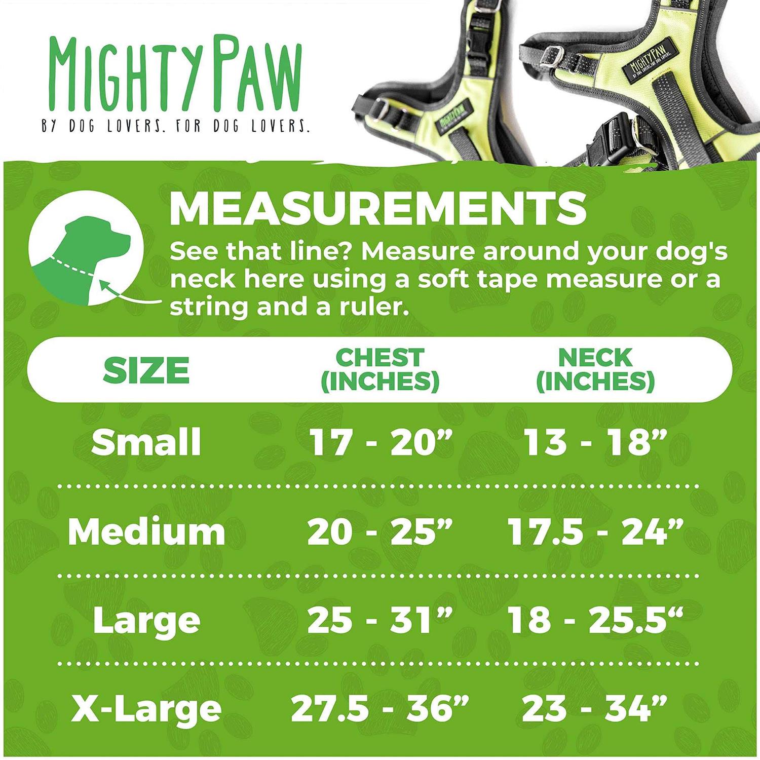 Alternative view of Mighty Paw Sport Harness 2.0 Padded Dog Harness Adjustable Neck and Chest Straps