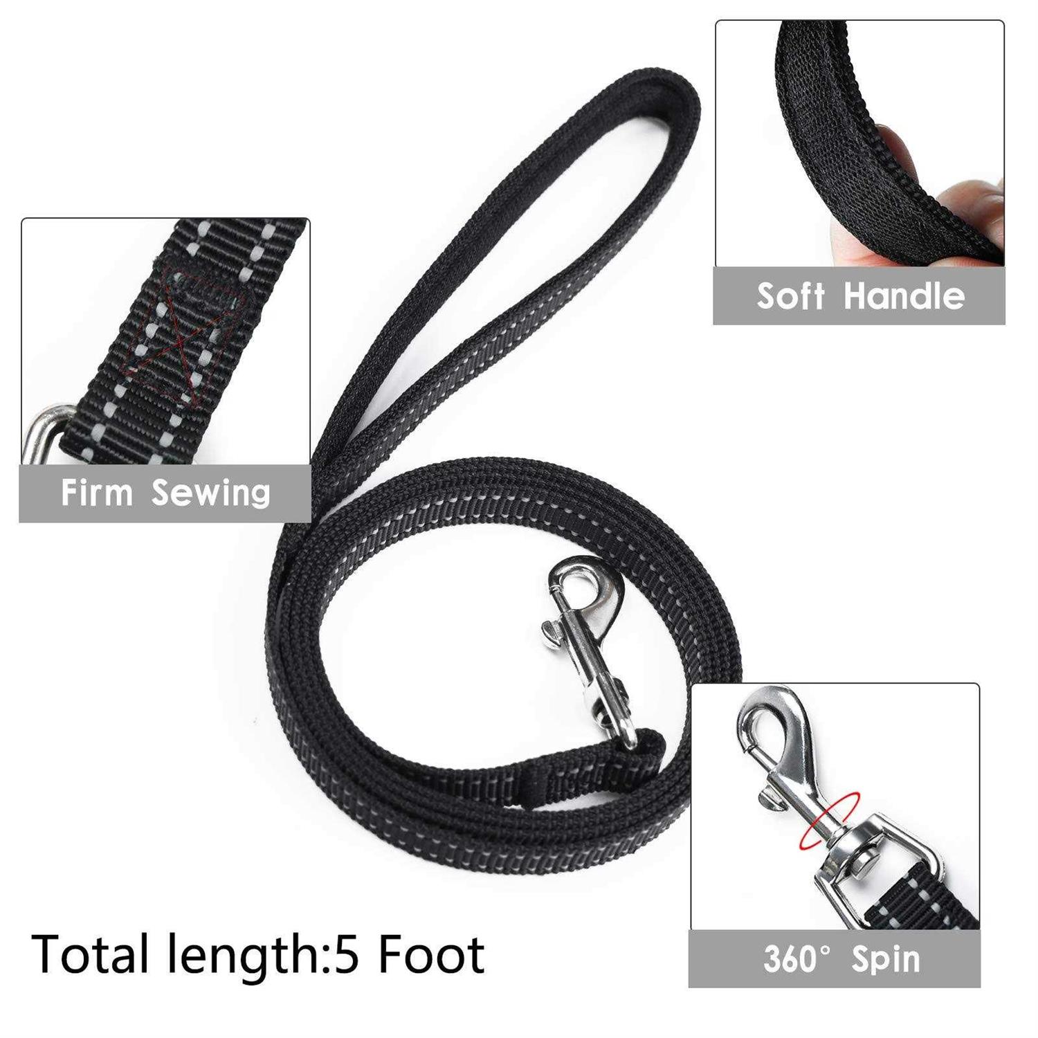 Alternative view of YIMEIS Dog Harness and Leash Set No Pull Soft Mesh Pet Harness