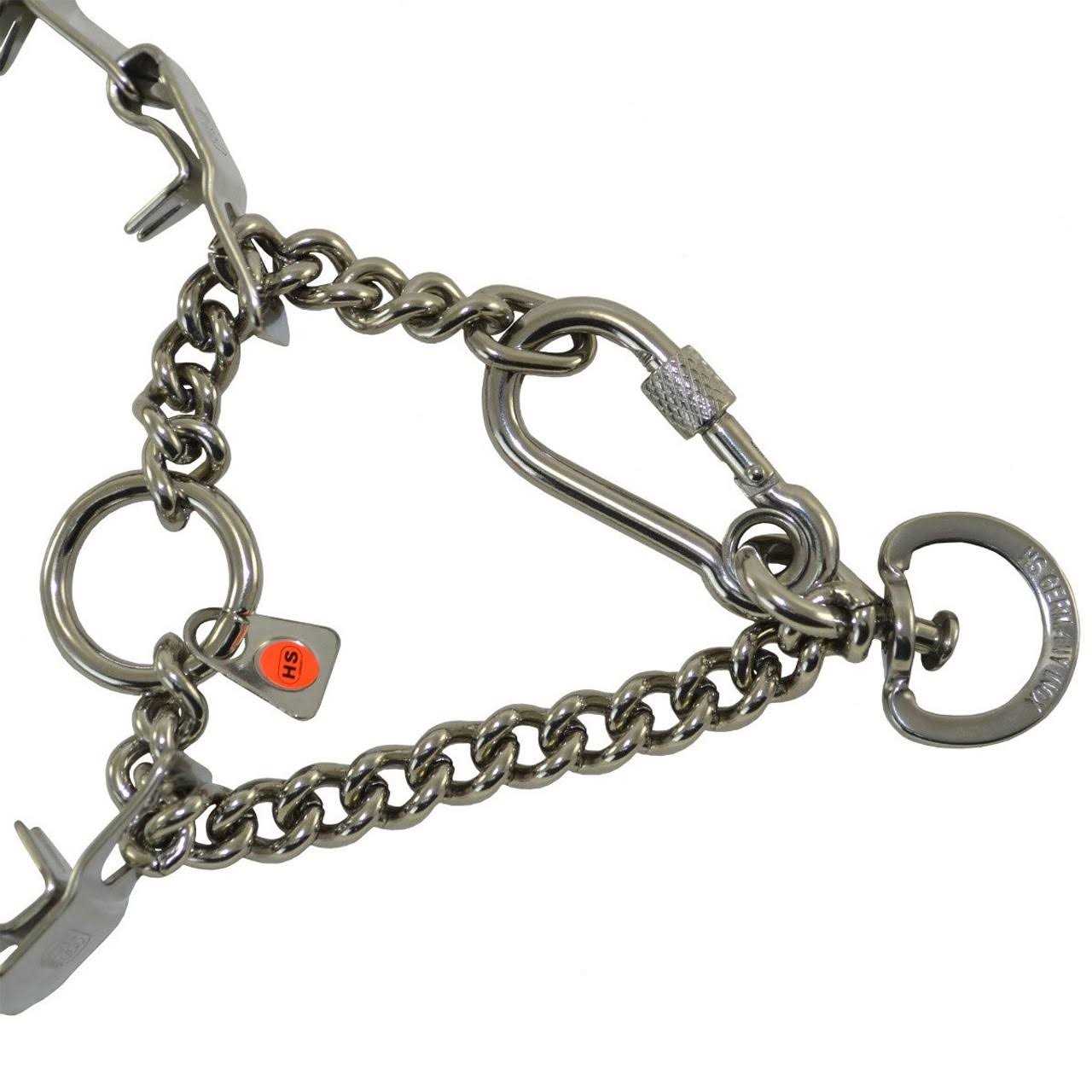 Alternative view of Herm Sprenger Neck-Tech Sport Martingale Stainless Steel Collar with Swivel