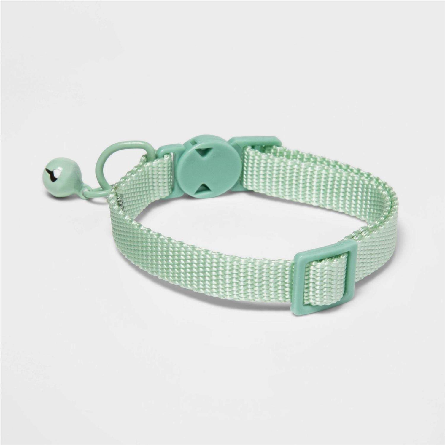 Alternative view of Boots & Barkley Cat Collar Blue
