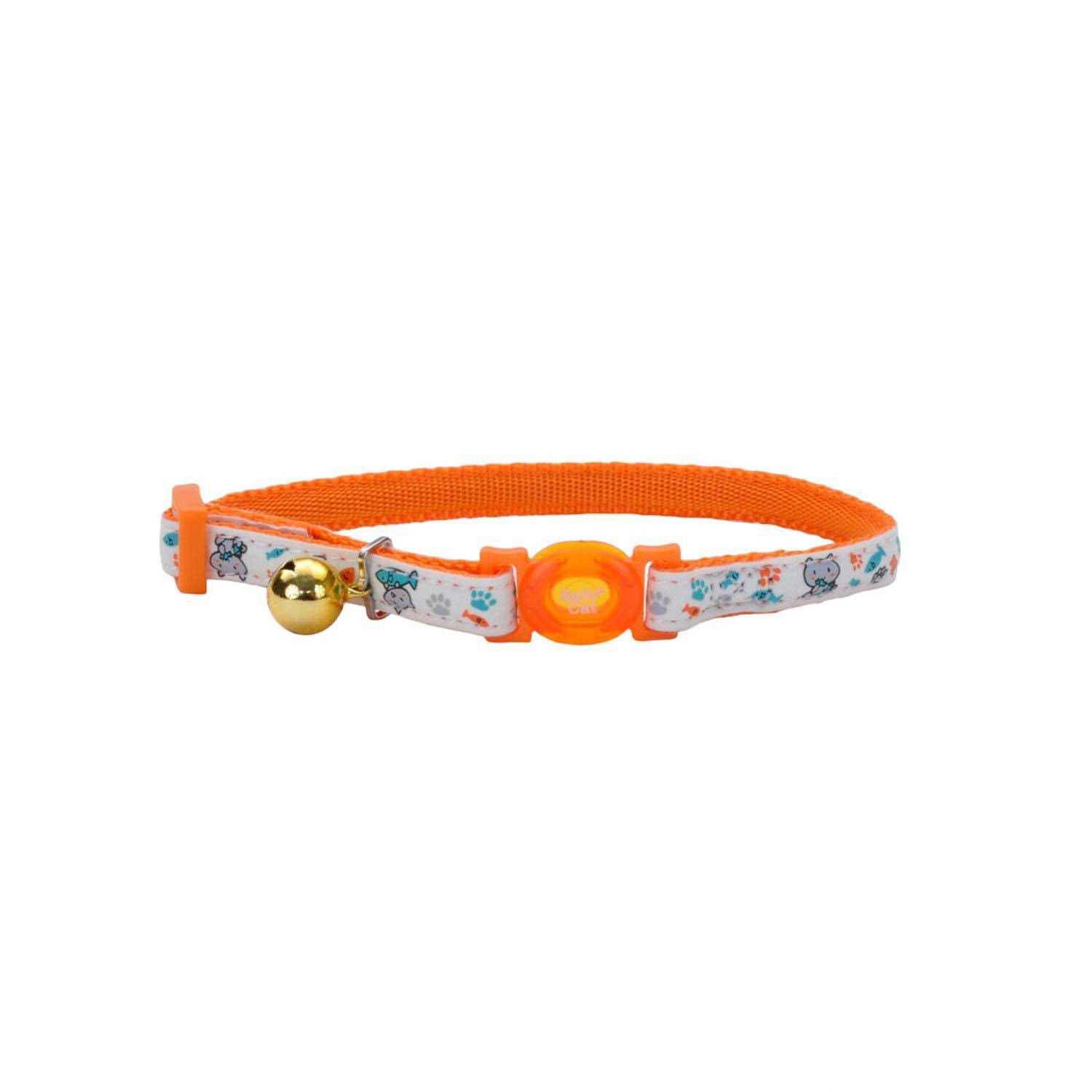 Safe Cat Glow in The Dark Adjustable Breakaway Collar