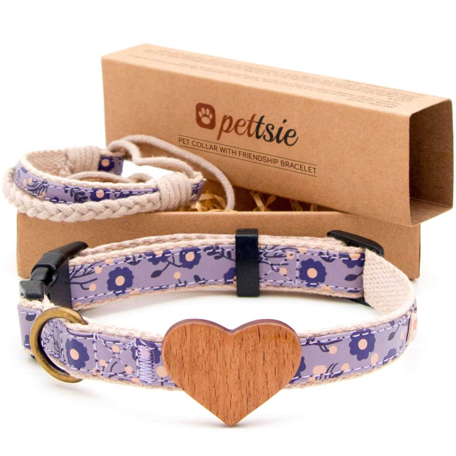 Pettsie Heart Dog Collar