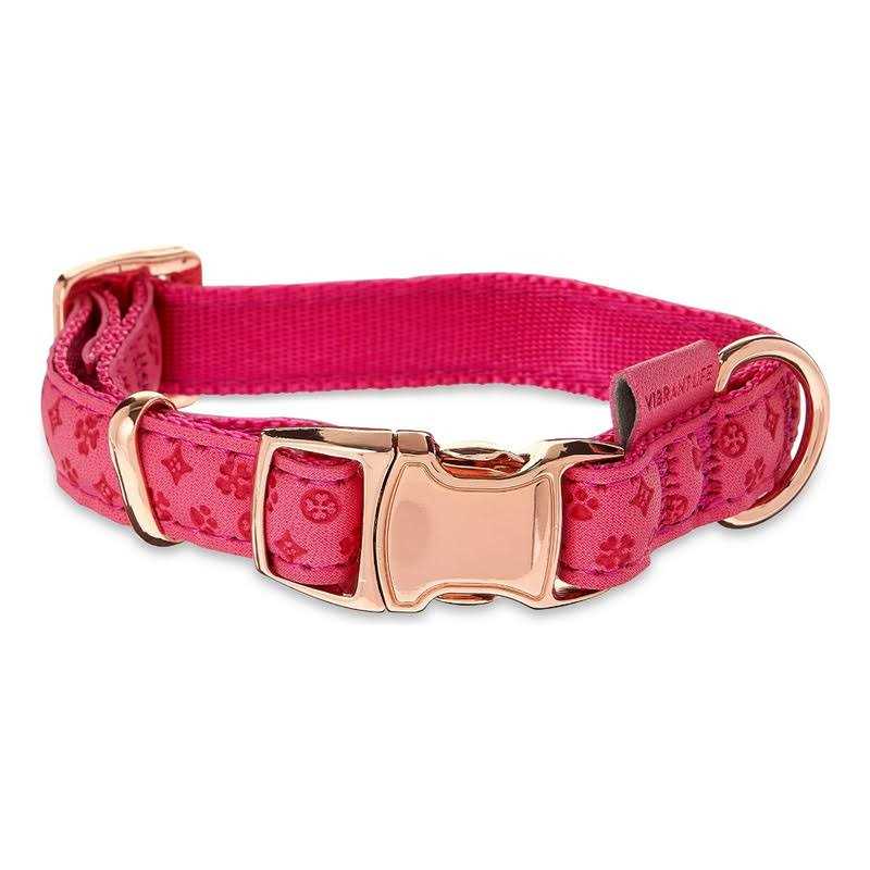 Alternative view of Vibrant Life Embossed Adjustable Dog Collar