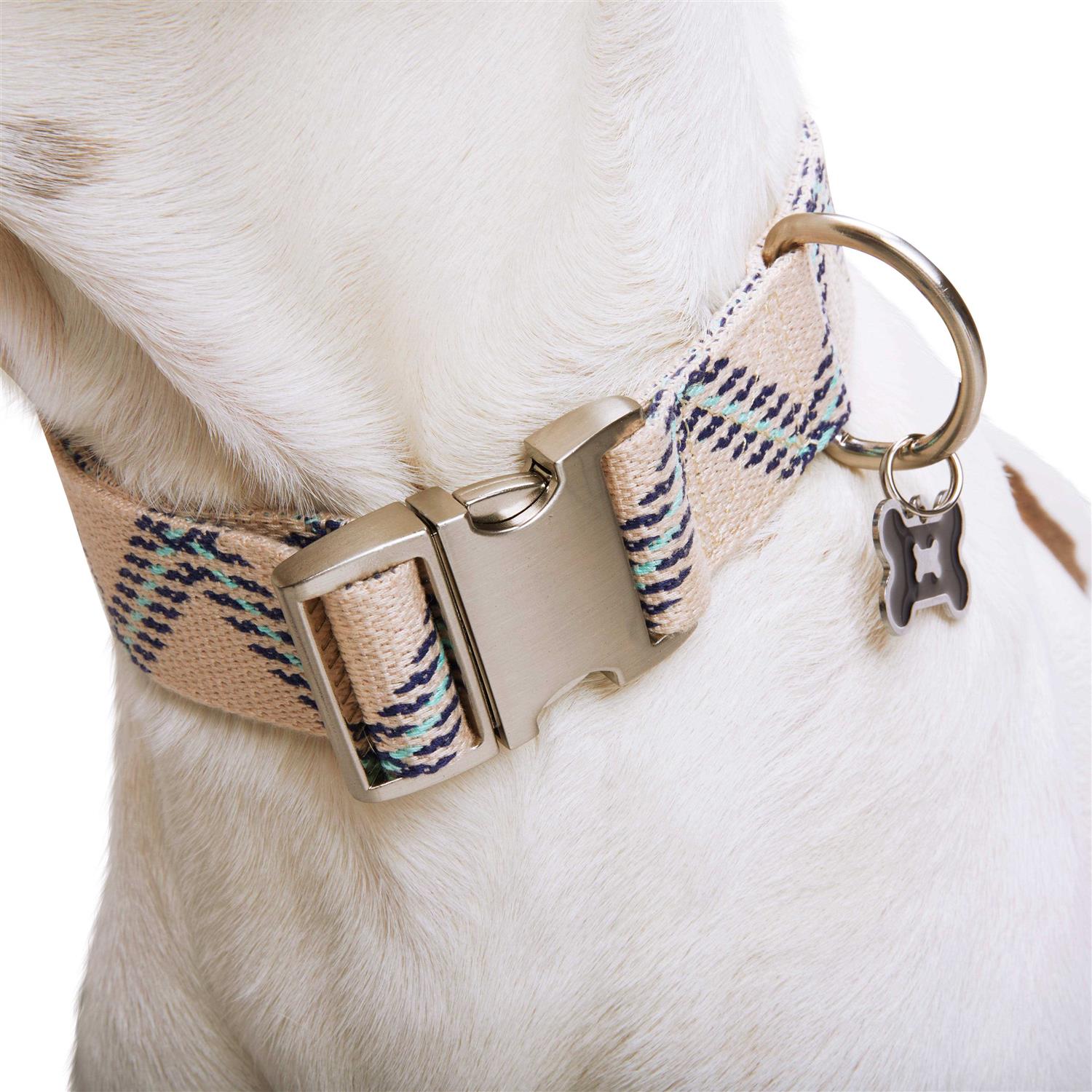 Alternative view of YOULY Zig Zag Dog Collar