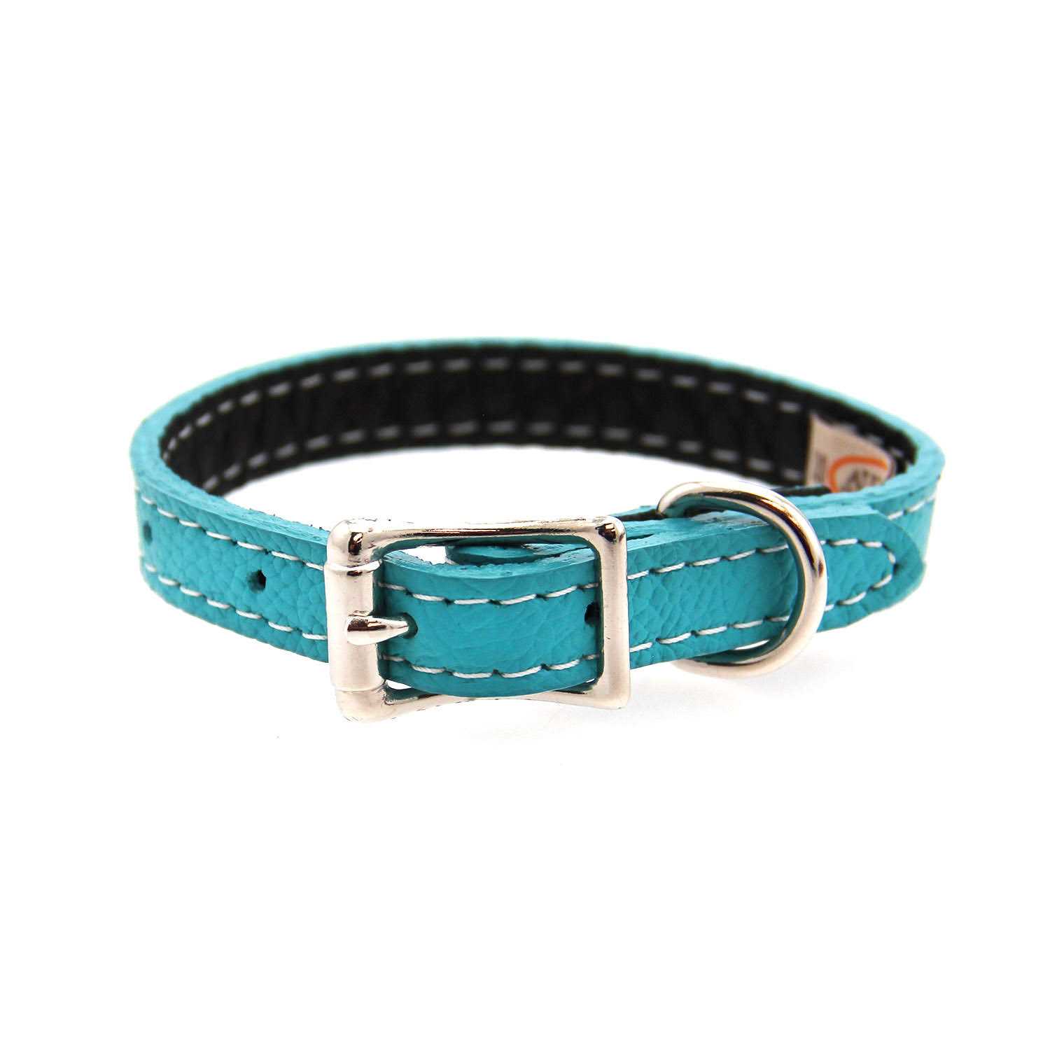 Alternative view of Auburn Leather Dog Collar