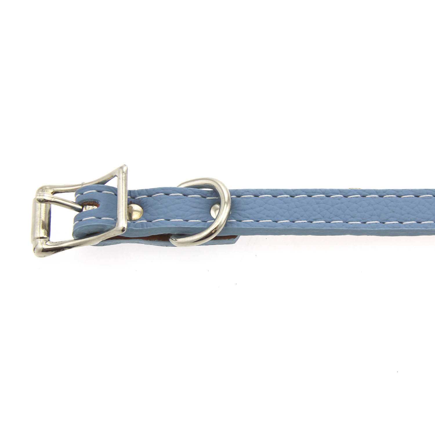 Alternative view of Auburn Leather Dog Collar