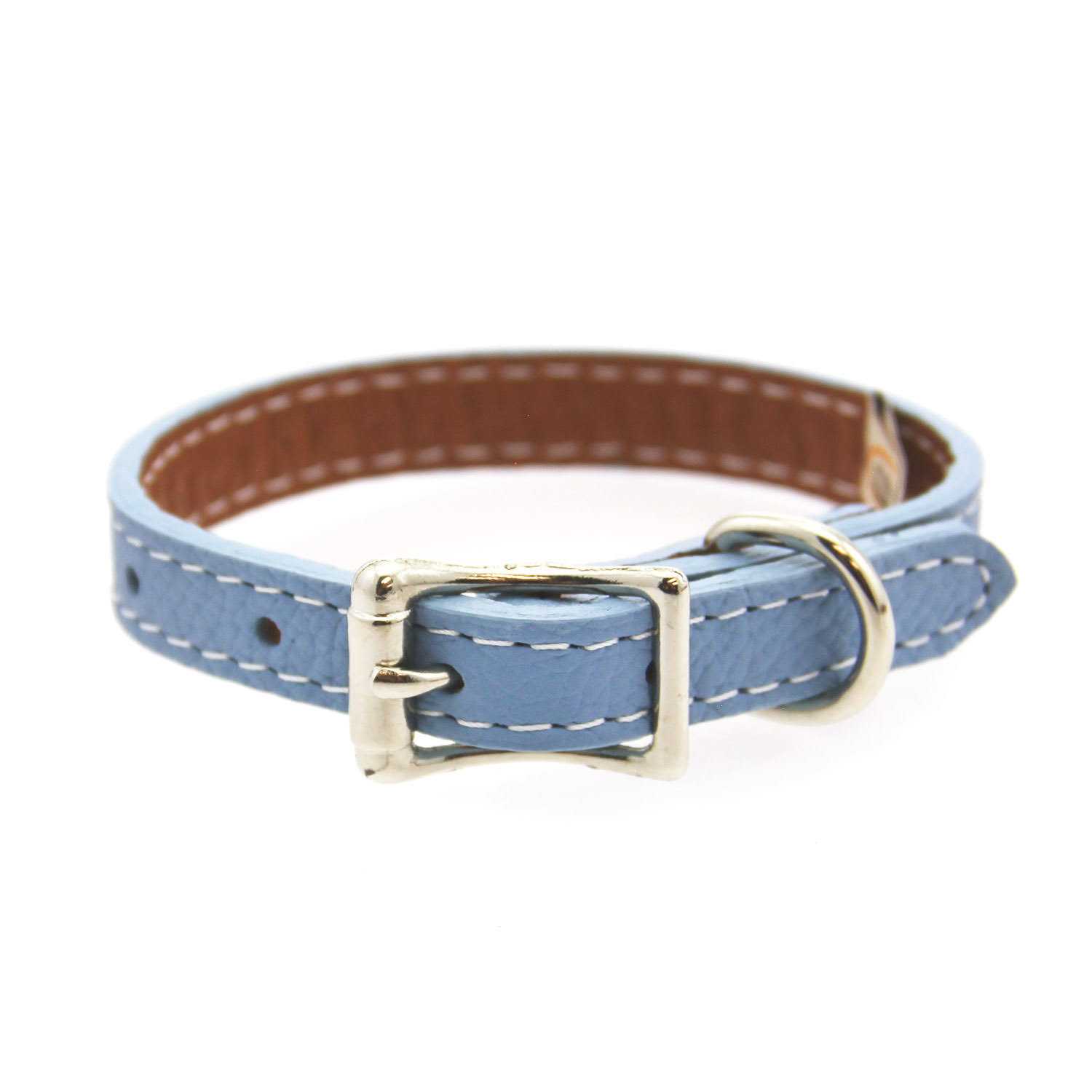 Auburn Leather Dog Collar