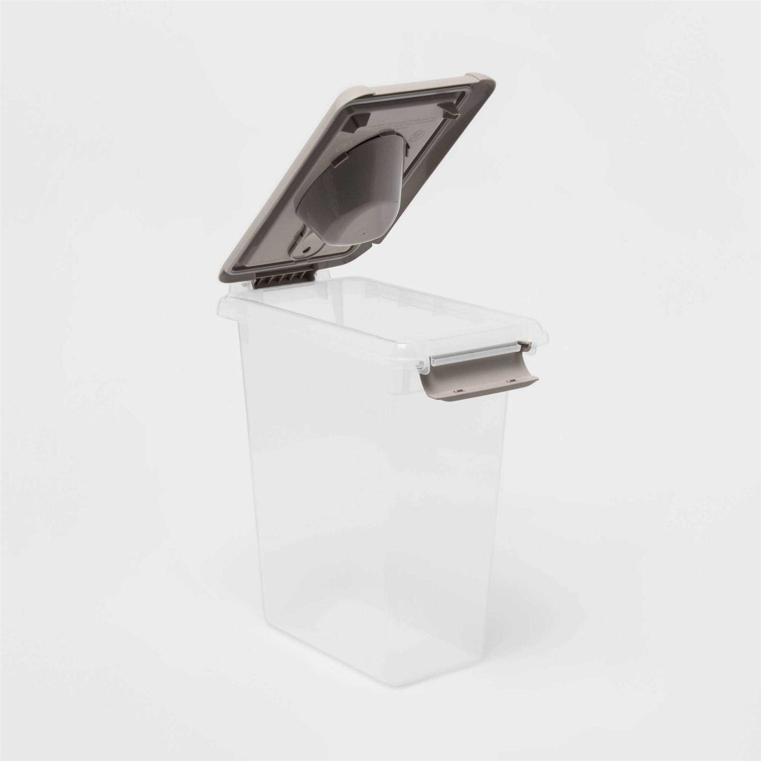 Alternative view of up & up Pet Food Storage Tub with Built-in Scoop