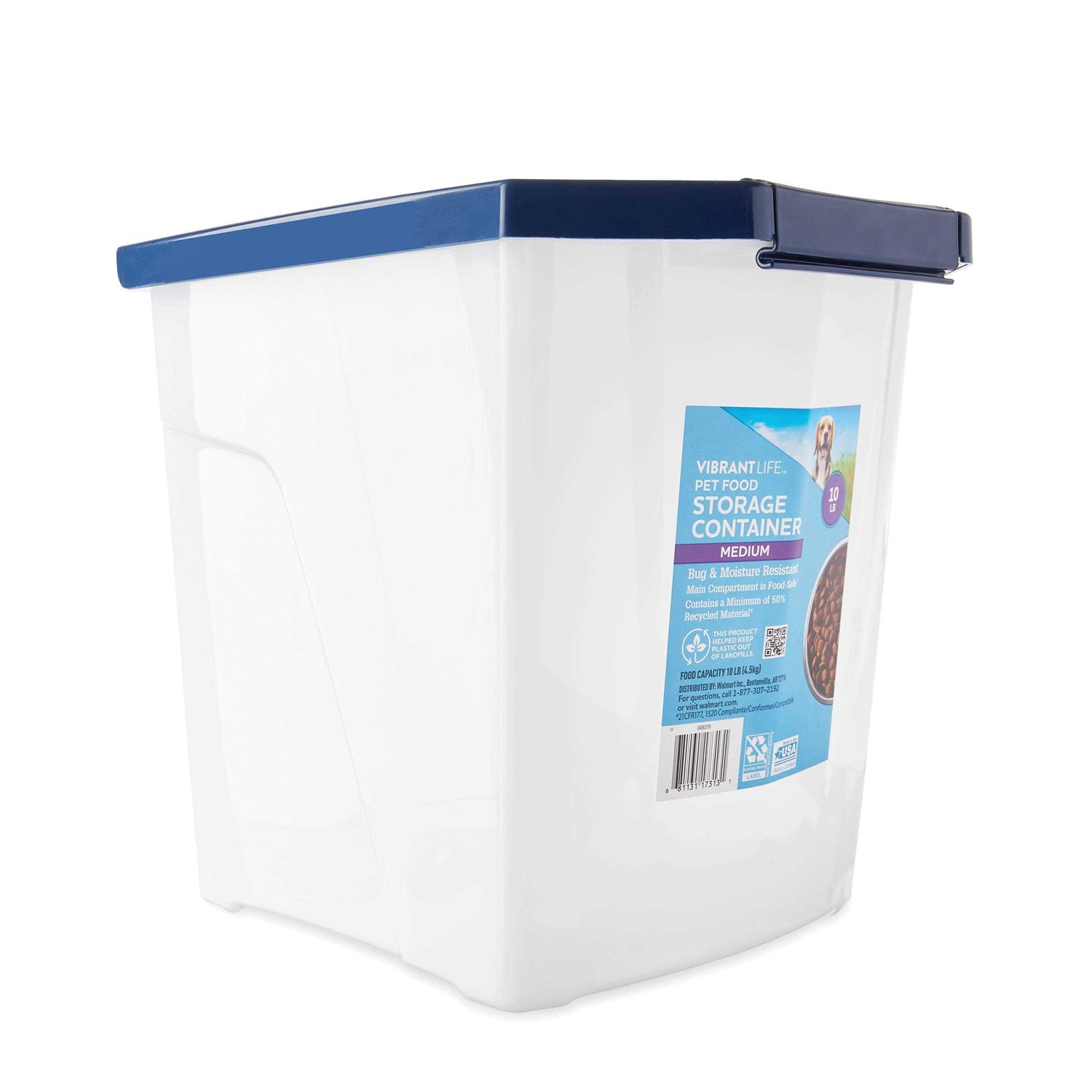 Vibrant Life Dog Food Container Medium
