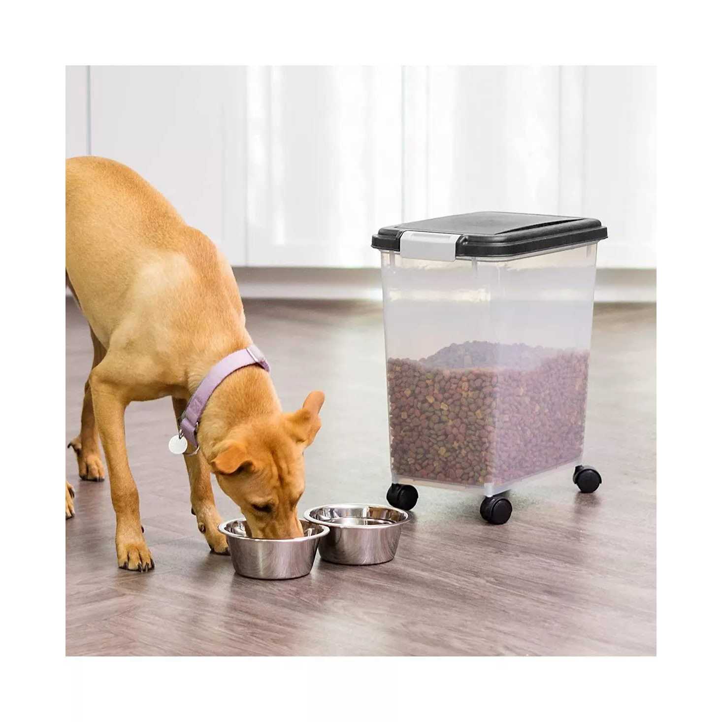 Alternative view of IRIS USA 33qt25lbs Airtight Pet Food Storage Container