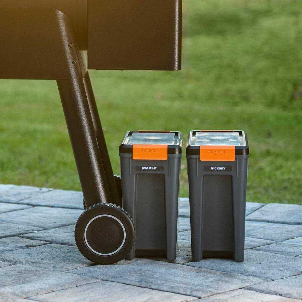Alternative view of Traeger StayDry Pellet Bin & Lid