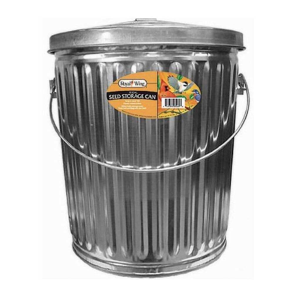 Royal Wing 90263 Pet Supplies 10 Gallons Capacity Bird Seed Storage Container