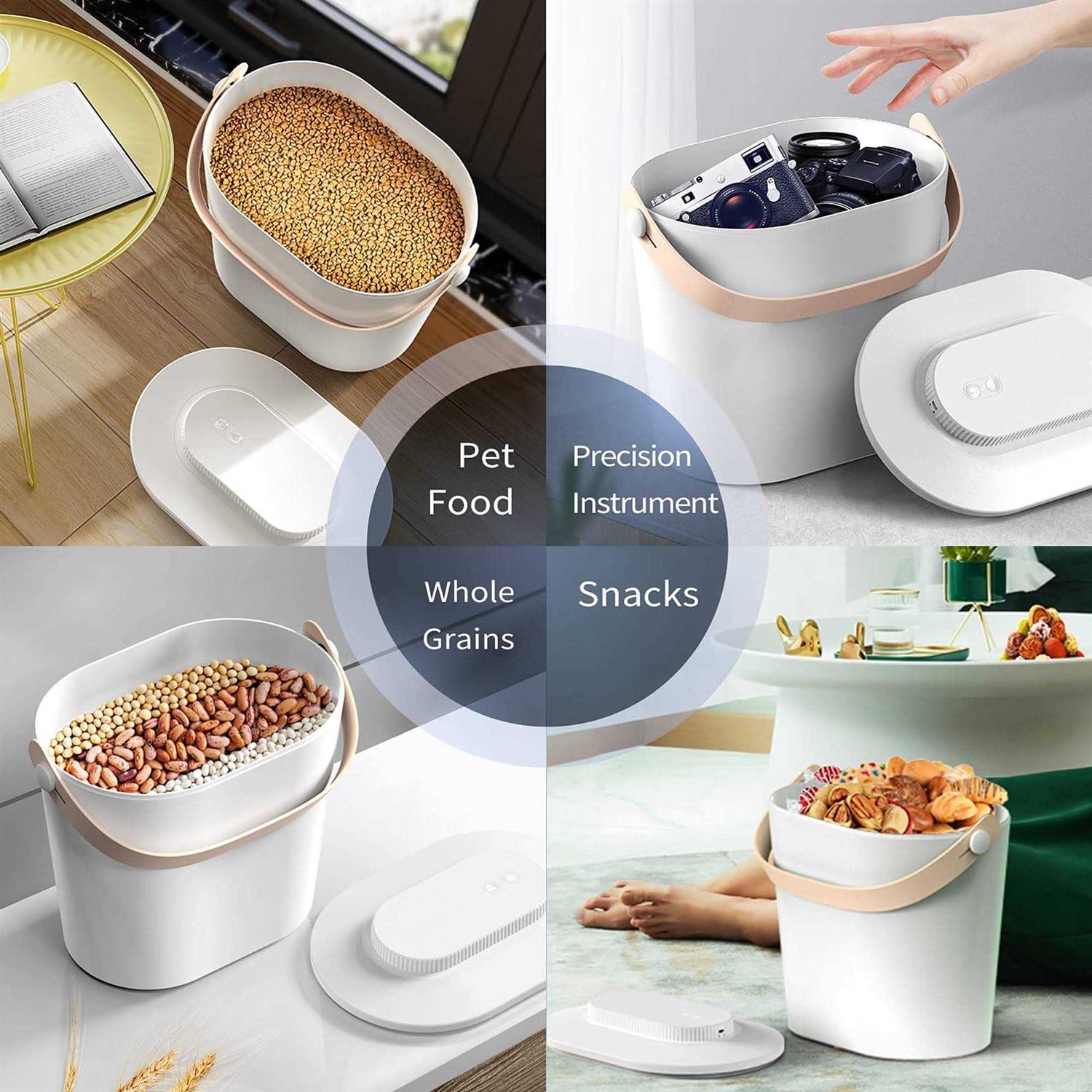 Alternative view of Pawshelf Vacuum Dog & Cat Food Storage Container