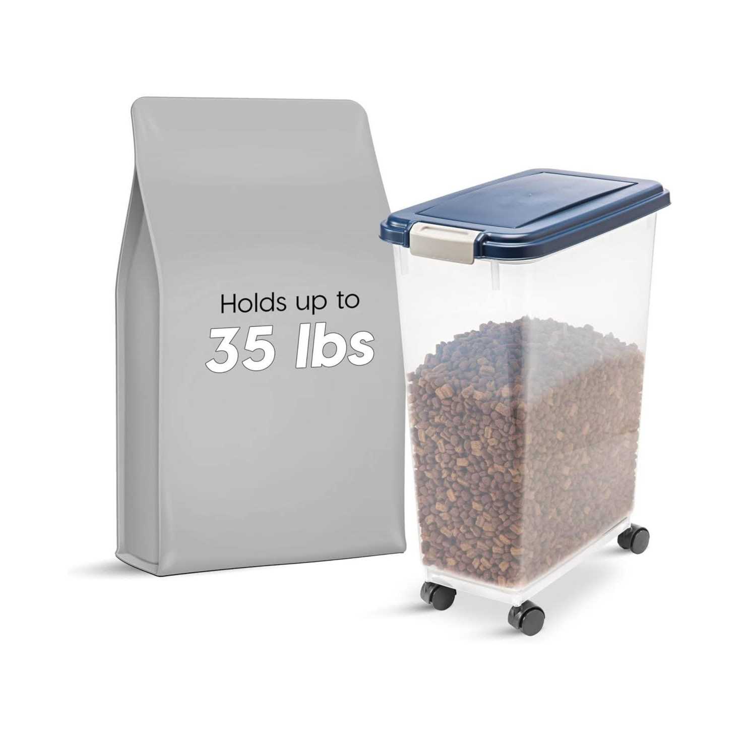 Alternative view of Iris Airtight Pet Food Storage Container