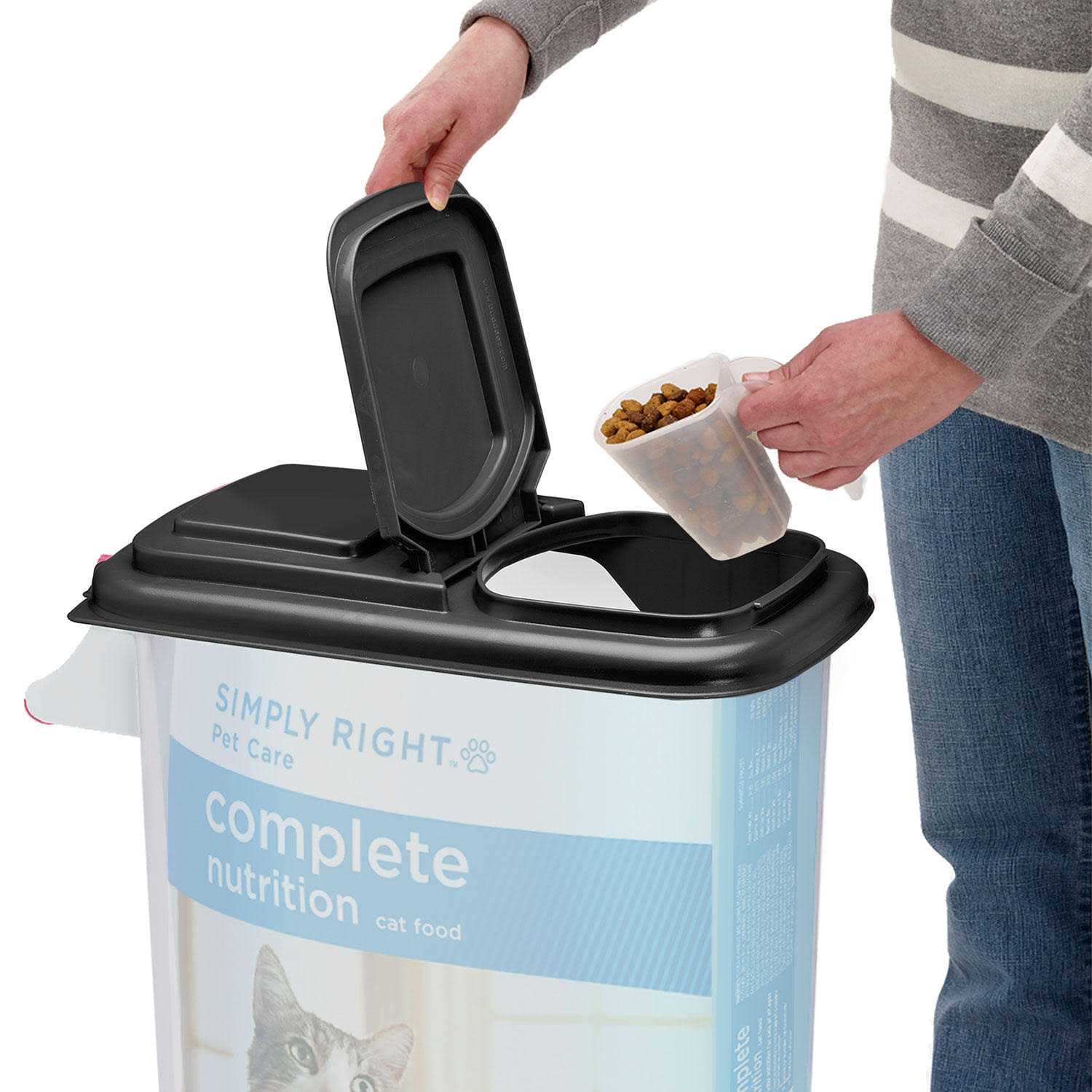 Alternative view of Buddeez Cat Food Dispenser