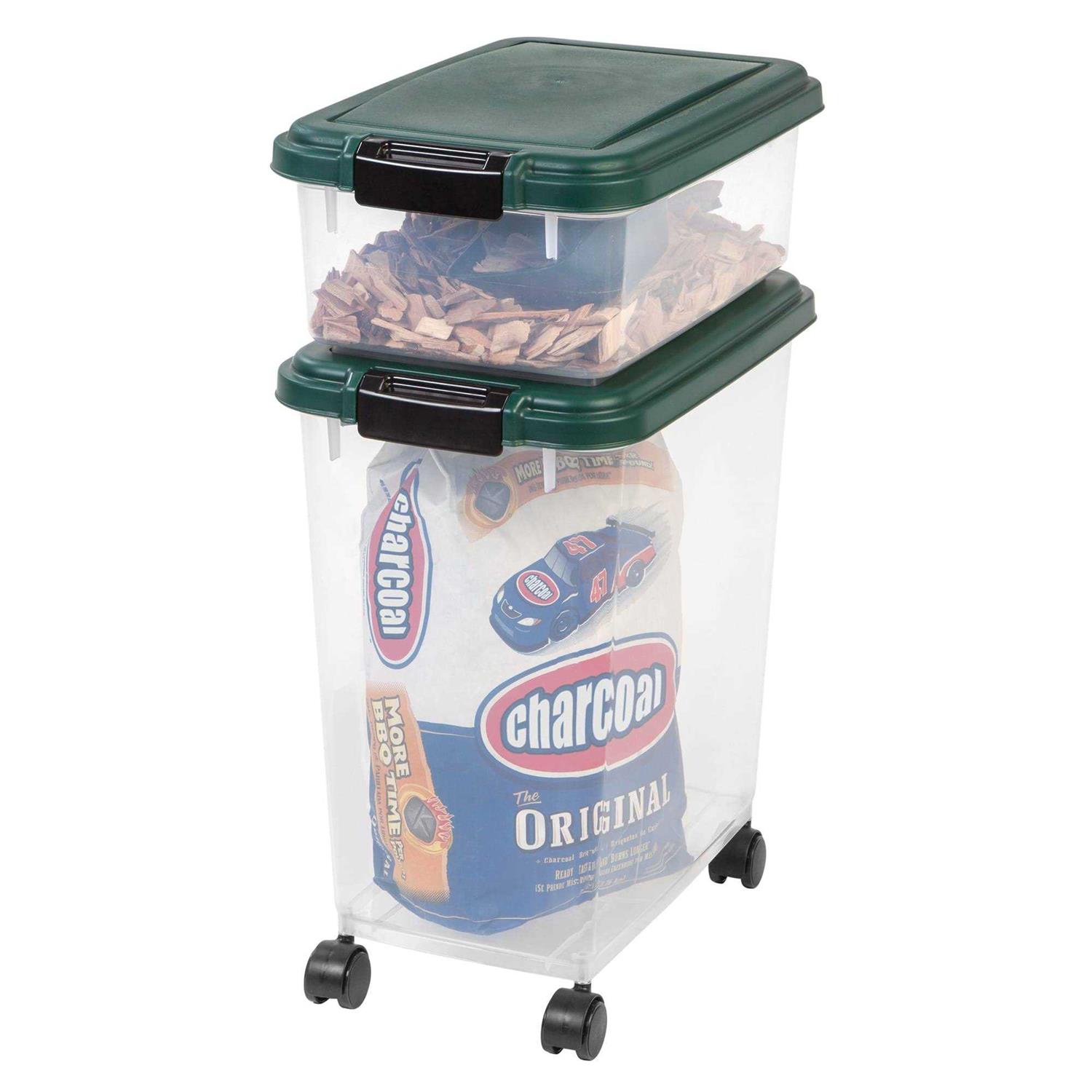 Alternative view of Remington 3-Piece Airtight Pet Food Container Combo