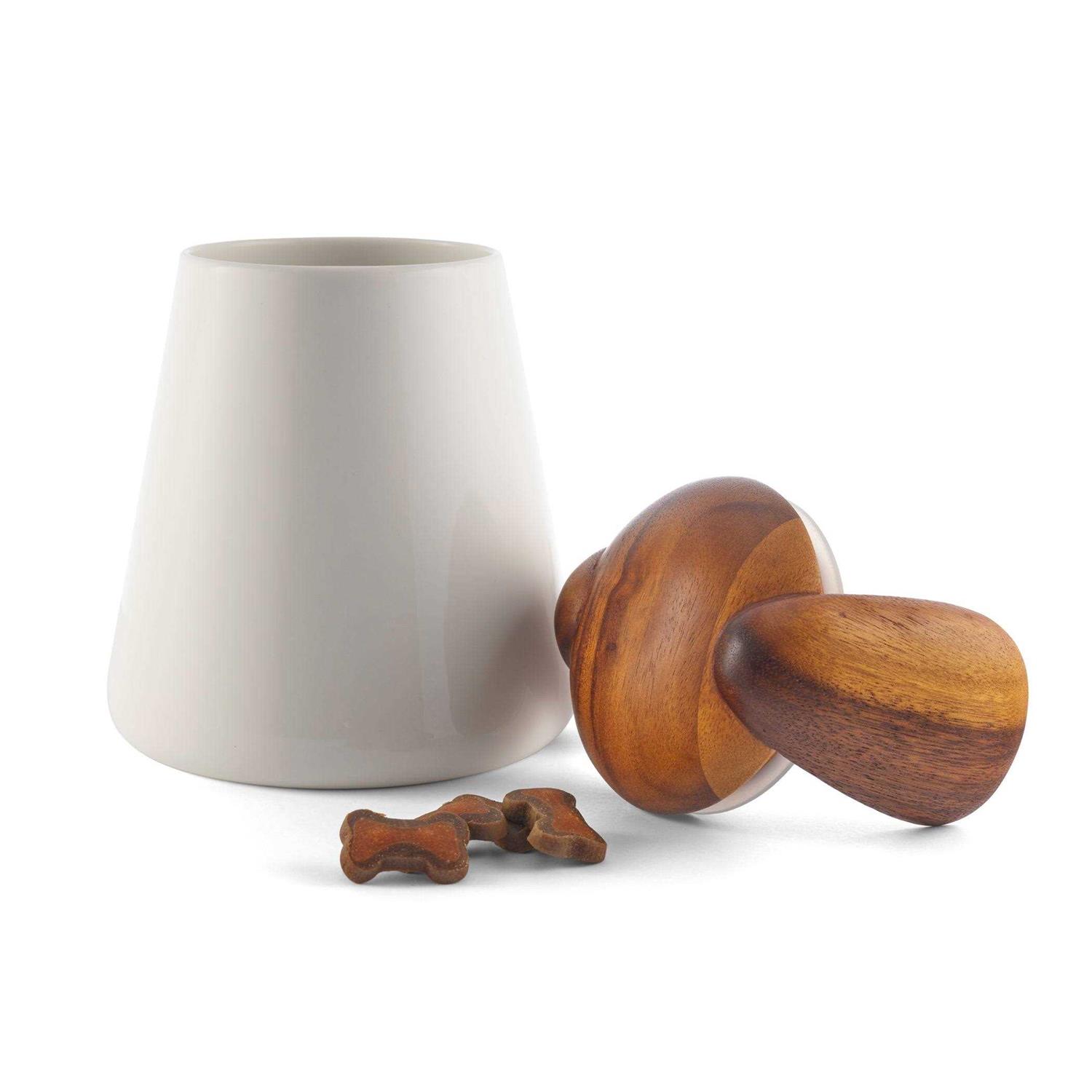 Alternative view of Nambe Dog Treat Jar