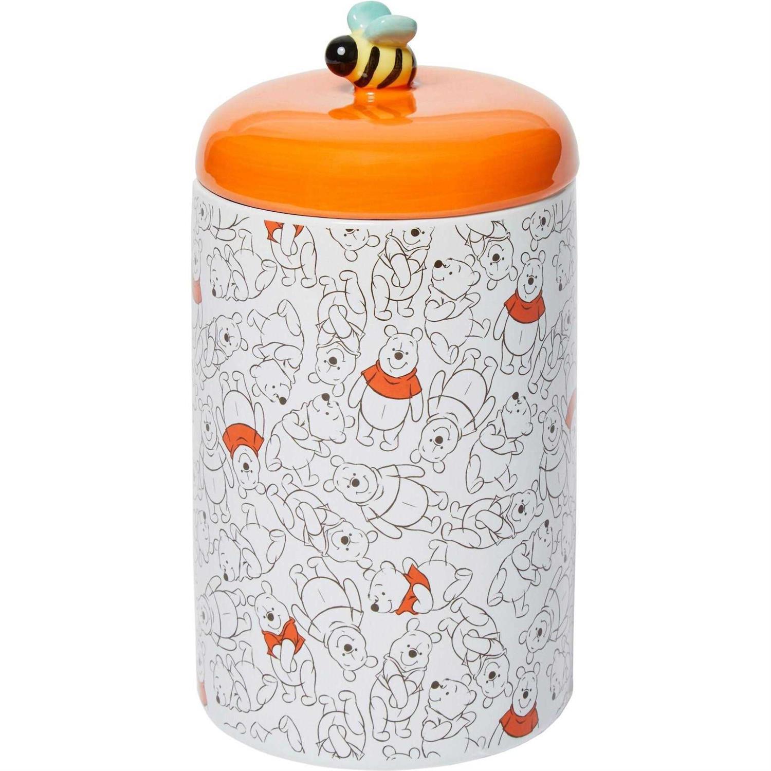 Disney Winnie the Pooh Ceramic Dog & Cat Treat Jar