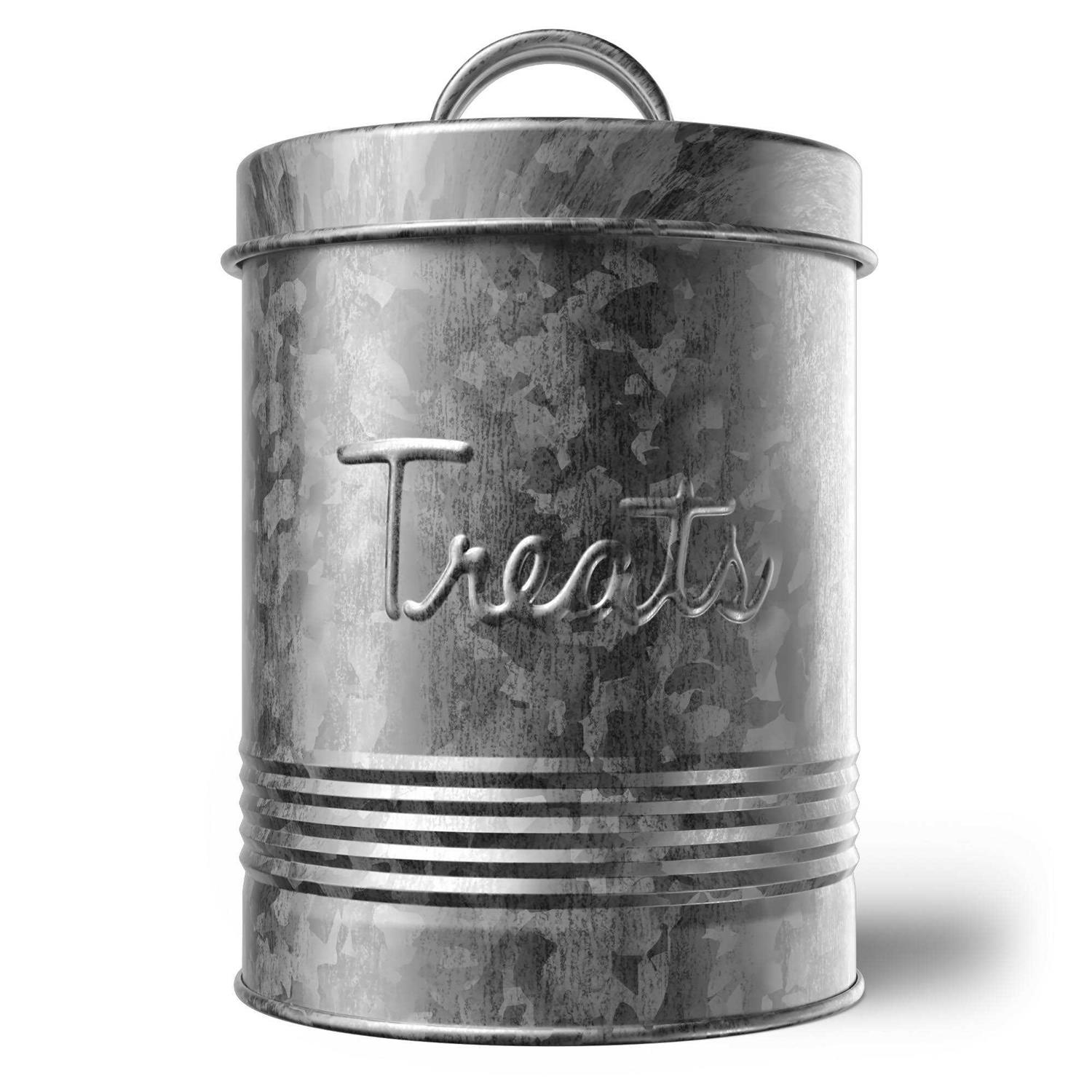 Amici Pet Retro Treats Storage Canister