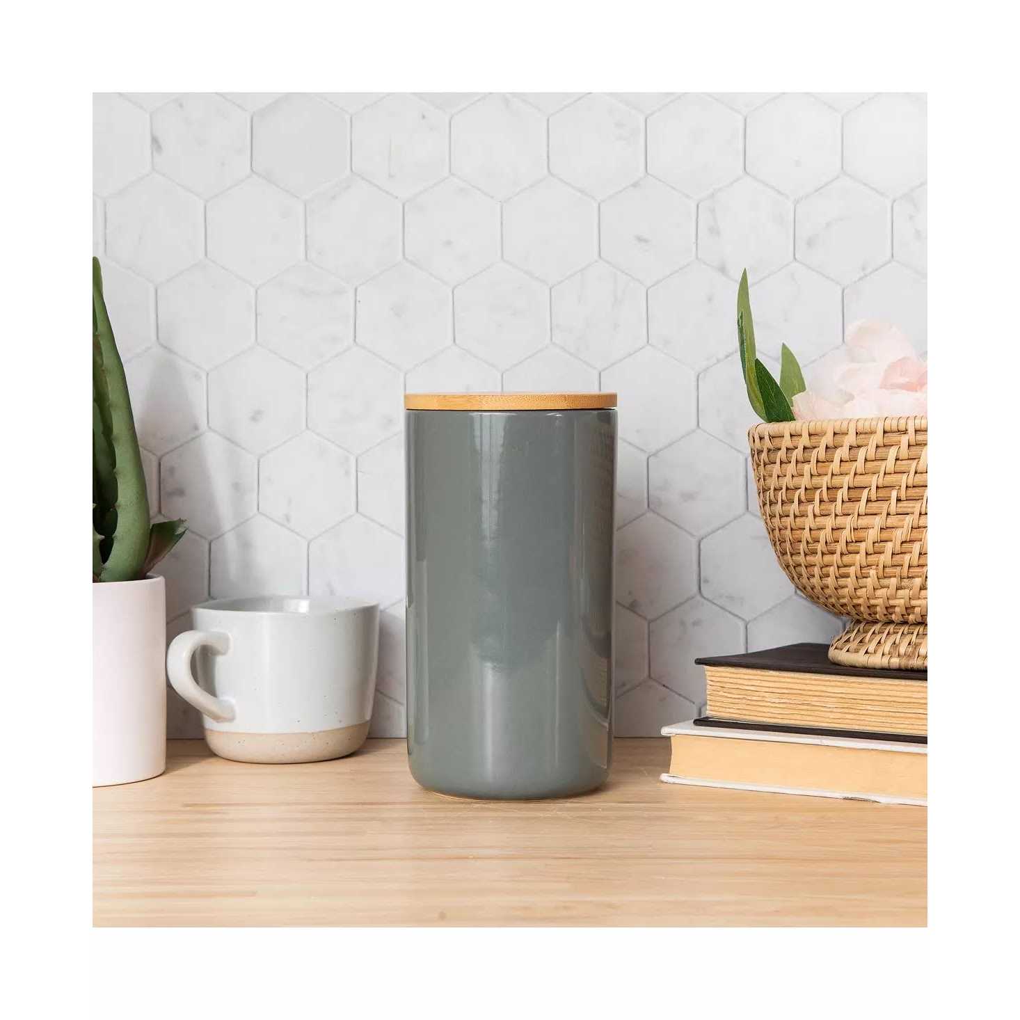 Alternative view of Waggo Simple Solid Dog Treat Jar