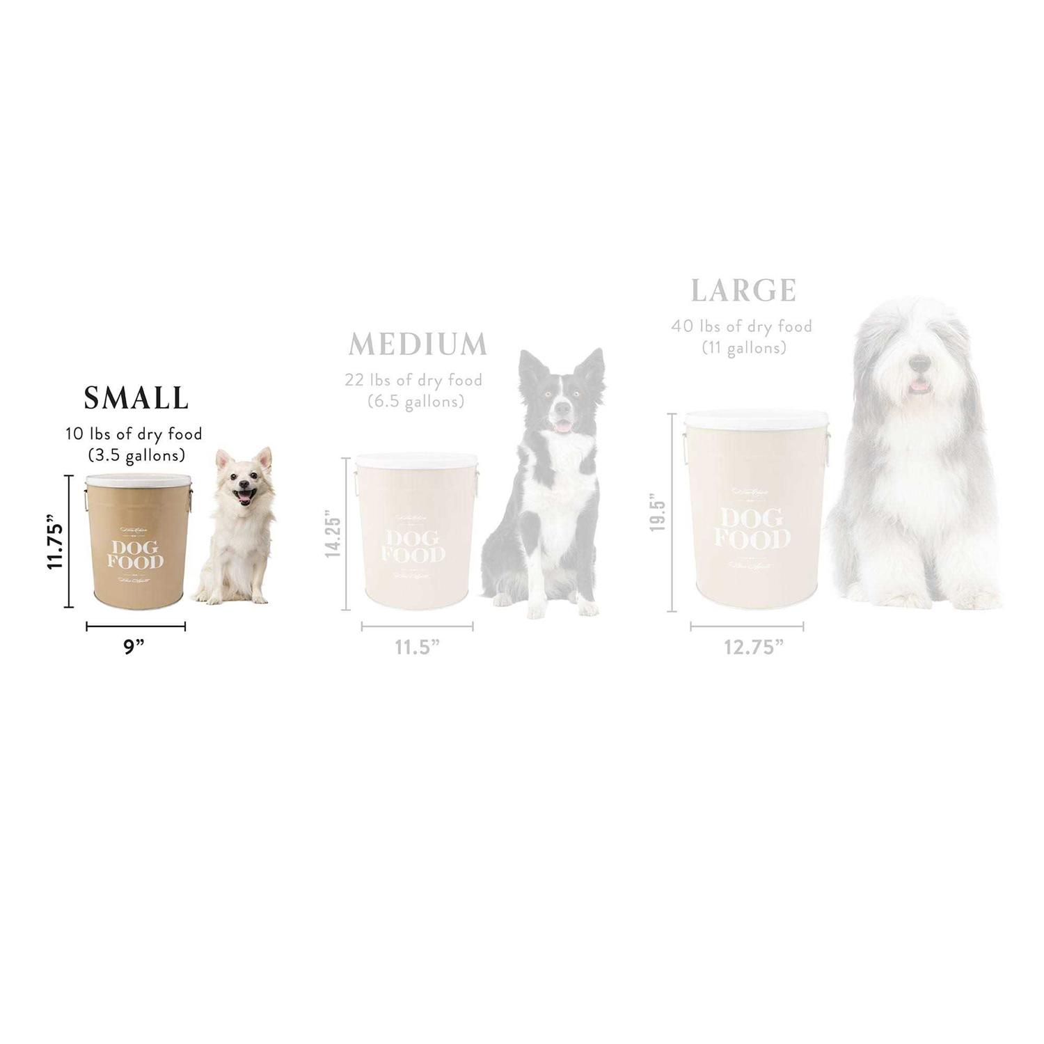 Alternative view of Harry Barker Bon Chien Dog Food Storage Canister