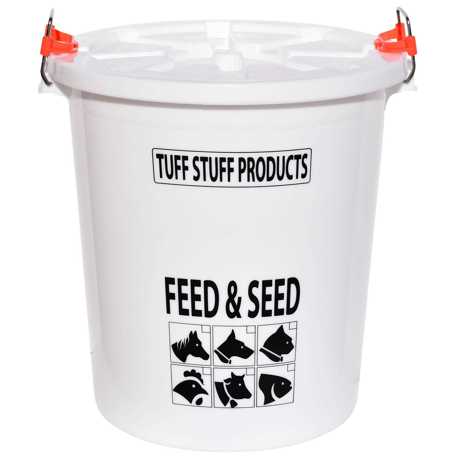 Tuff Stuff Feed Storage Drum with Locking Lid