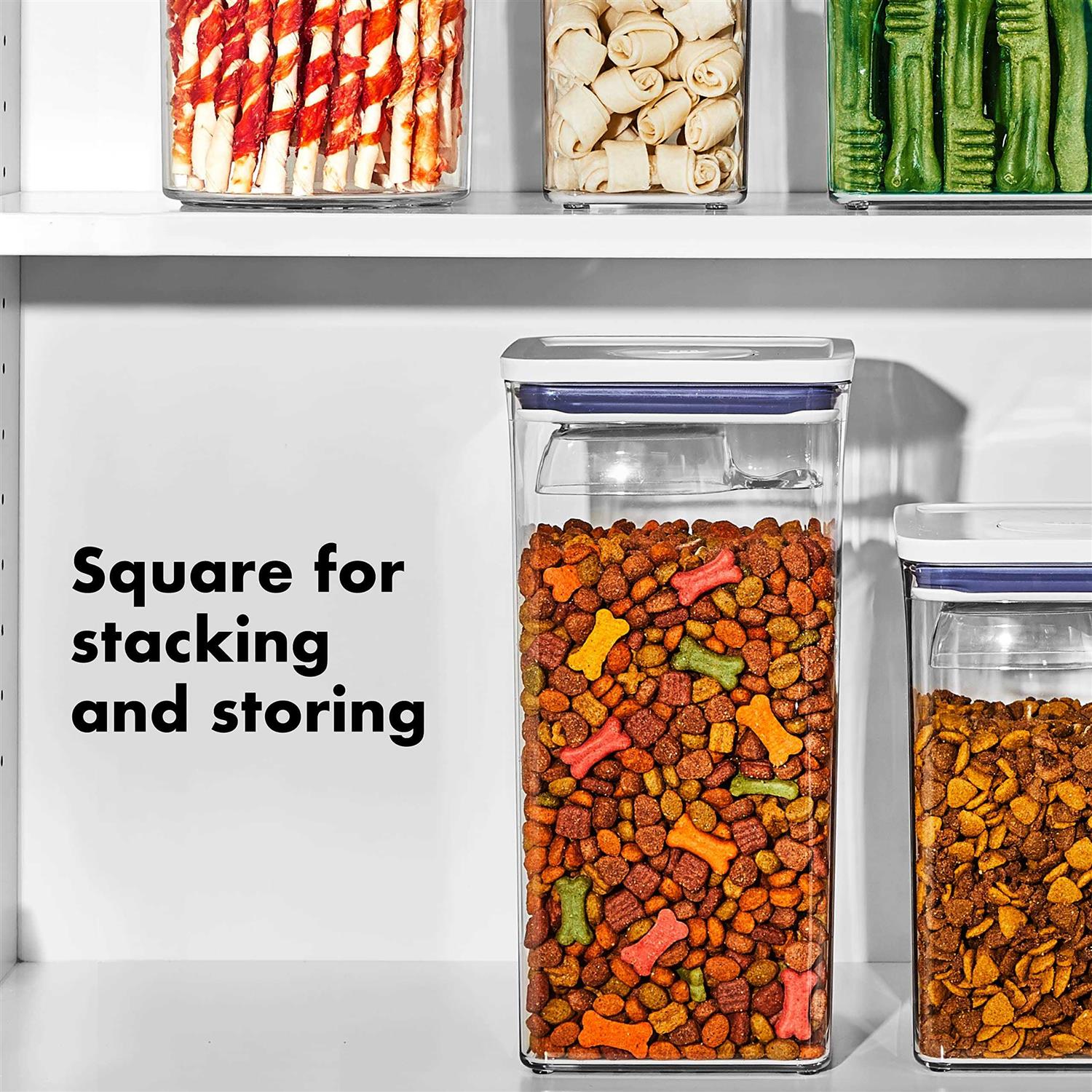 Alternative view of OXO Pet POP Container with Scoop
