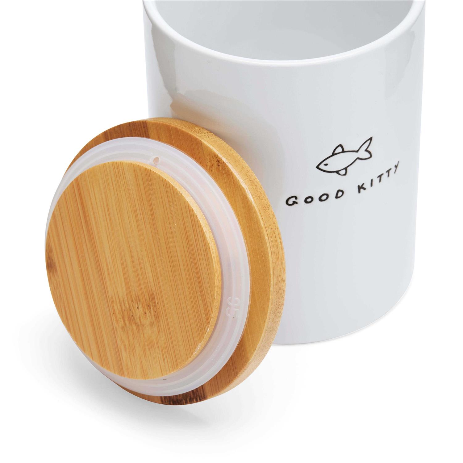 Alternative view of EveryYay Good Kitty Ceramic Cat Treat Jar